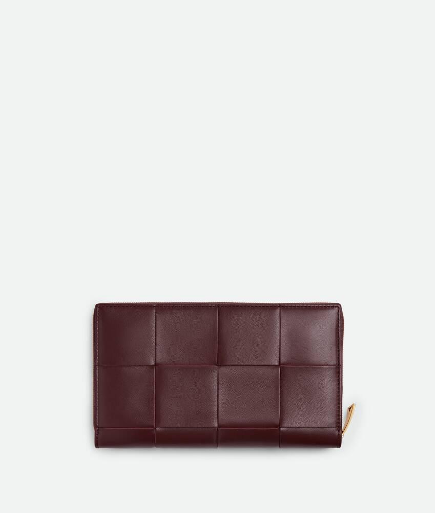 Women's Cassette Zip Around Wallet in Madder brown/rosewood Product Image