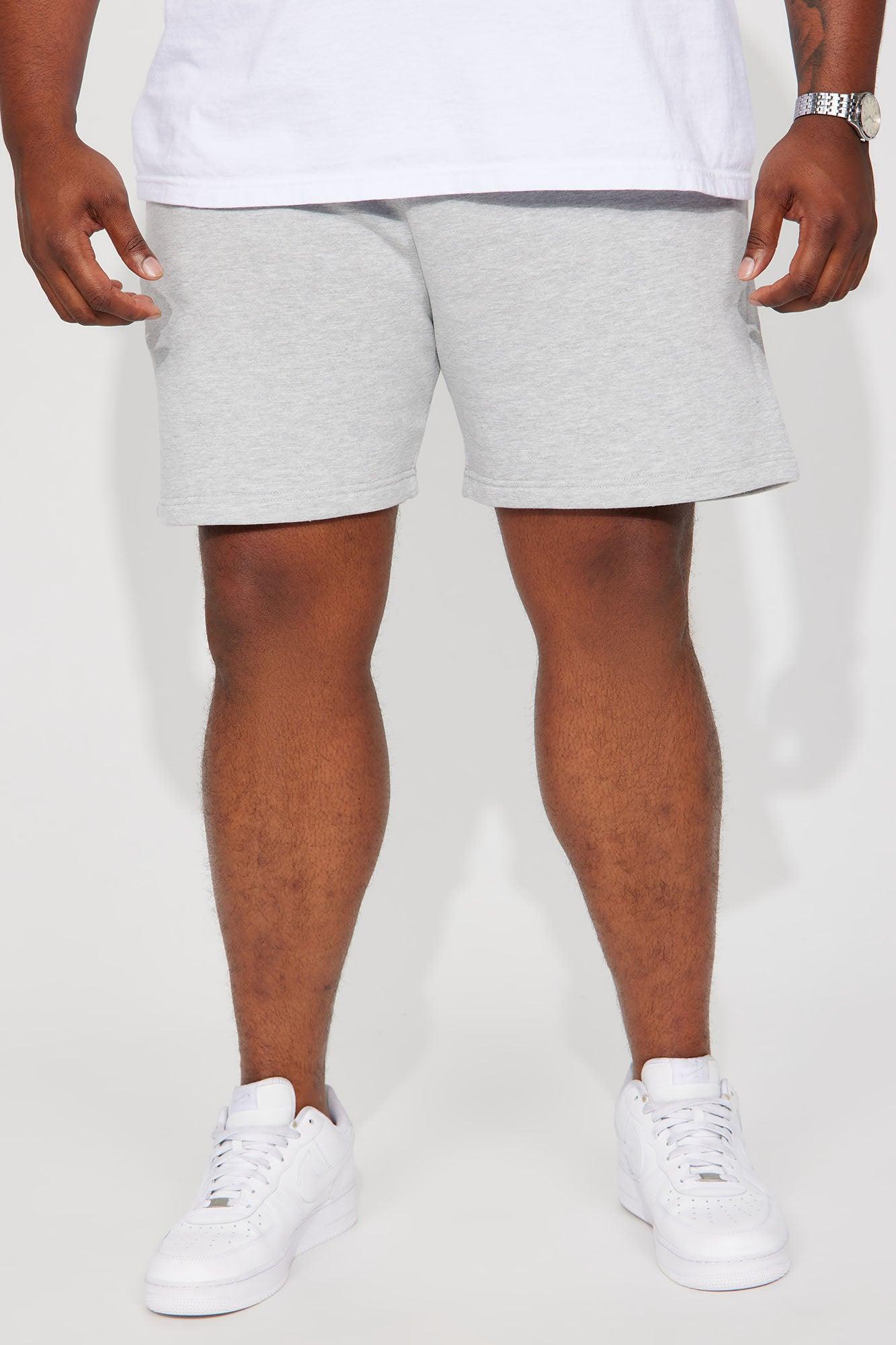 Tyson Sweatshort - Heather Grey Product Image