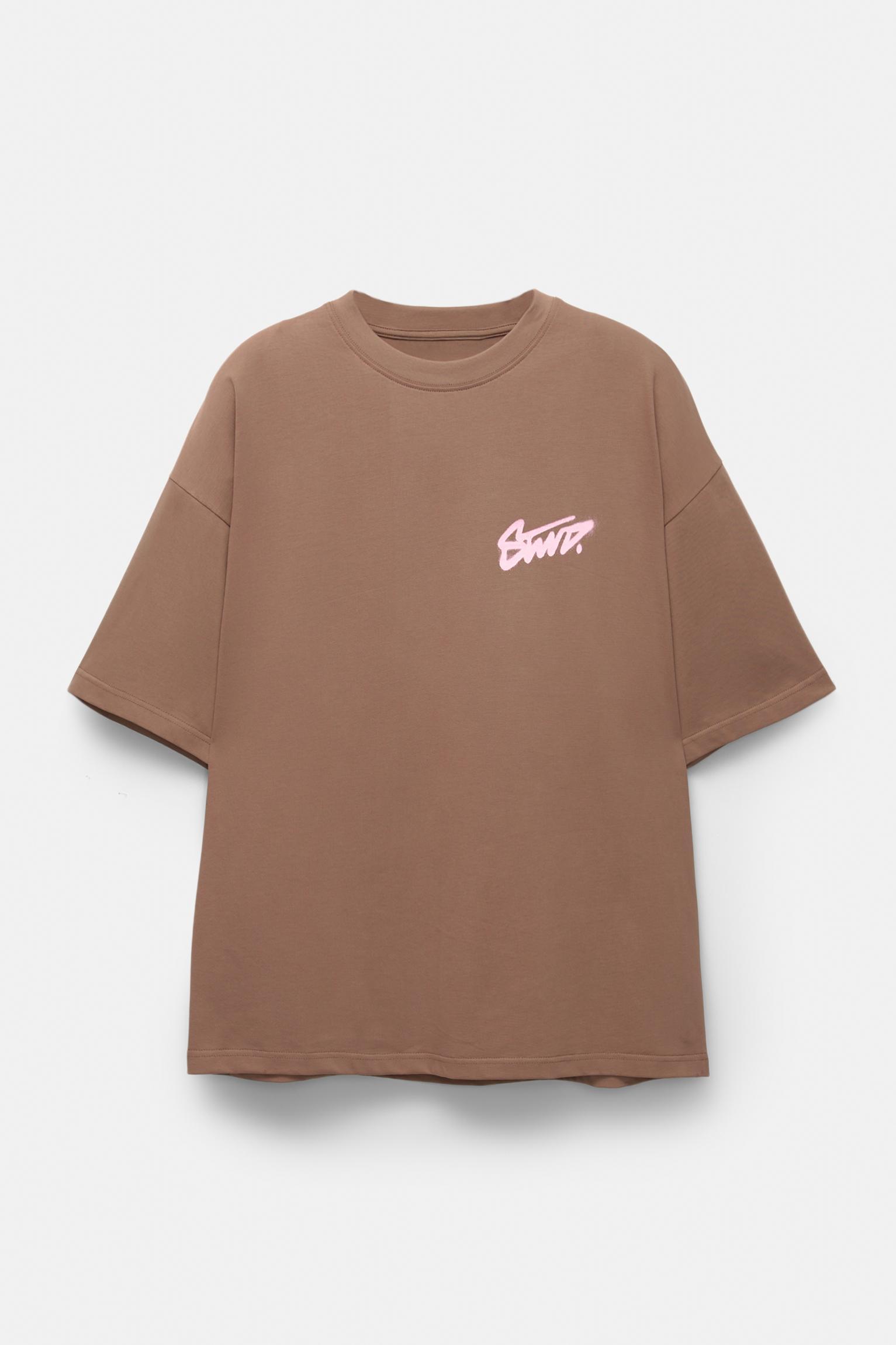 STWD short sleeve T-shirt with graffiti graphic Product Image