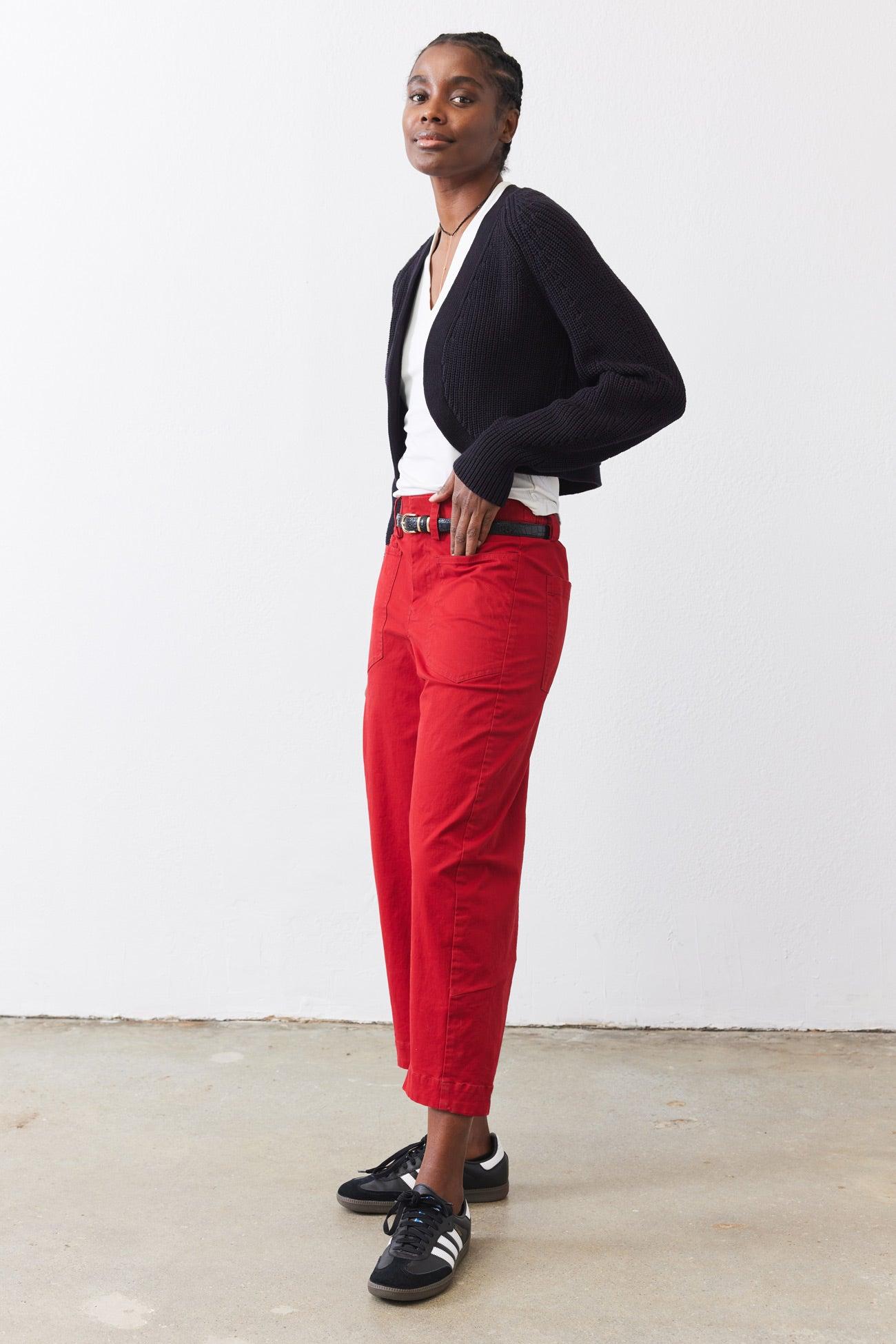 The Slouchy Soft Twill Pants Product Image