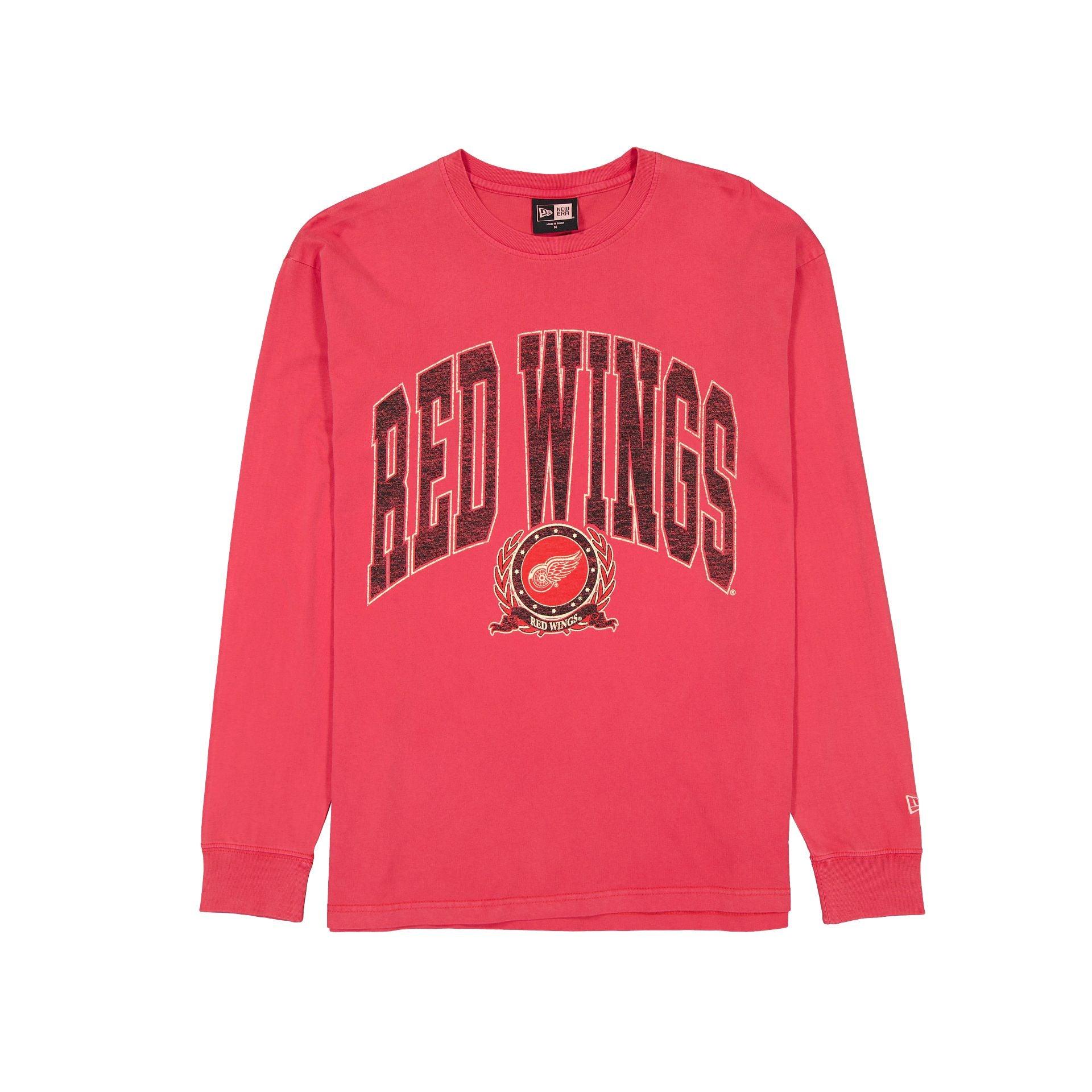 Detroit Red Wings Oversized Essentials Long Sleeve T-Shirt Male Product Image