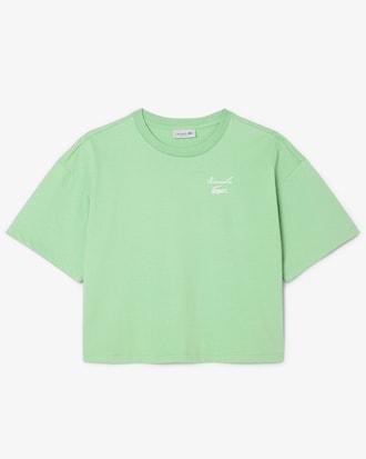 Women's Cotton Logo T-Shirt Product Image