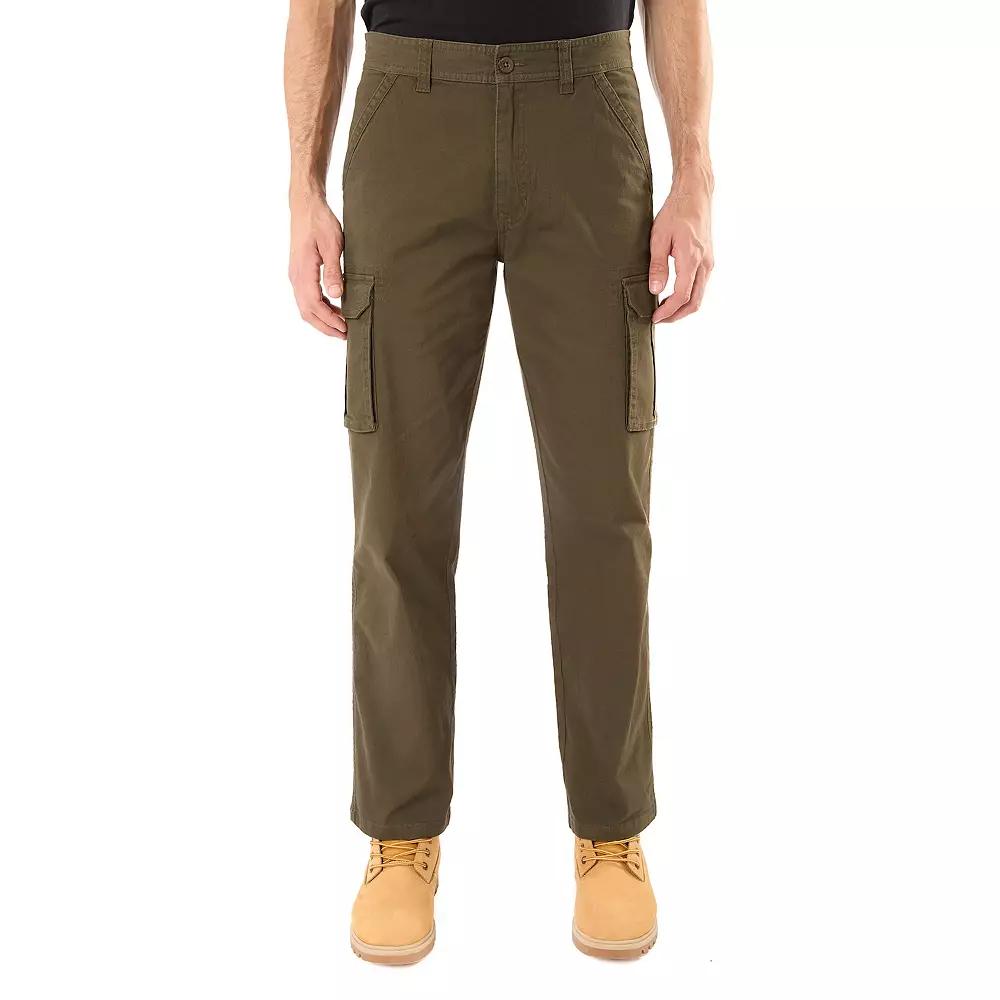 Men's Smith's Workwear Relaxed-Fit Stretch Canvas Cargo Pants,  Product Image