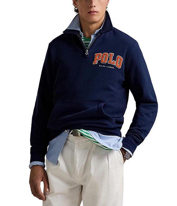 Polo Ralph Lauren Big & Tall RL Fleece Logo Quarter-Zip Sweatshirt Product Image