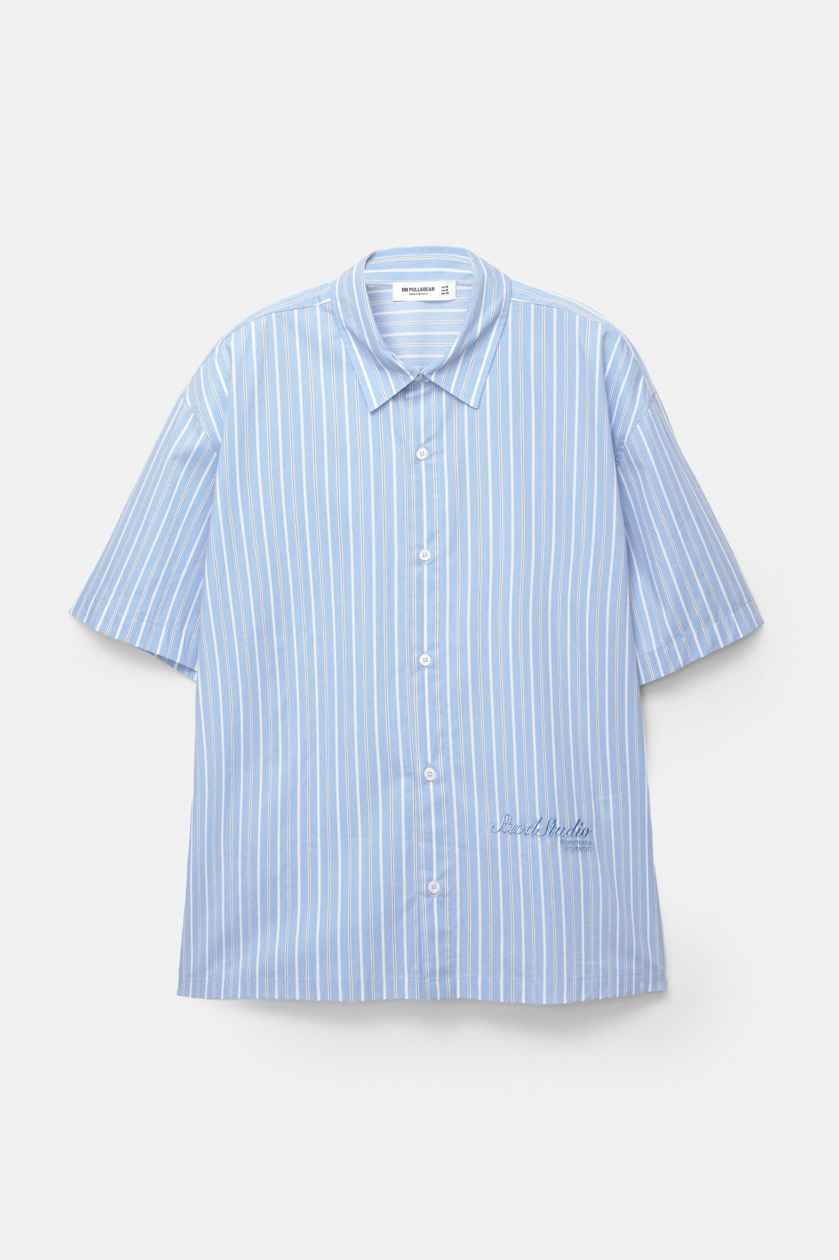 STWD striped short sleeve shirt Product Image