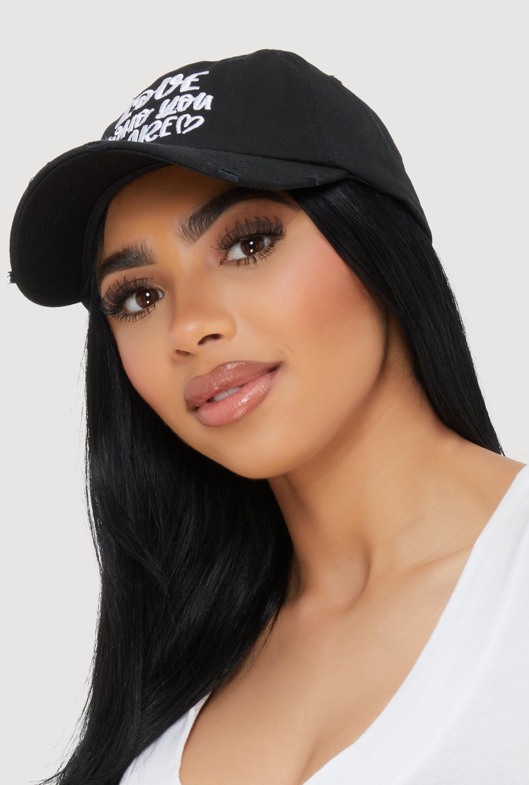 Love Who You Are Baseball Cap Female Product Image