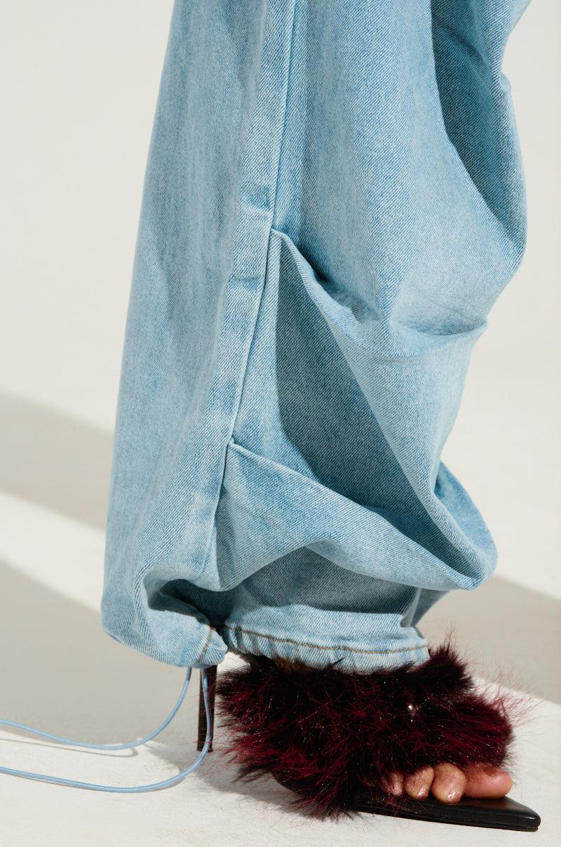 LUCKY LUCKY WIDE LEG DENIM PANT Product Image