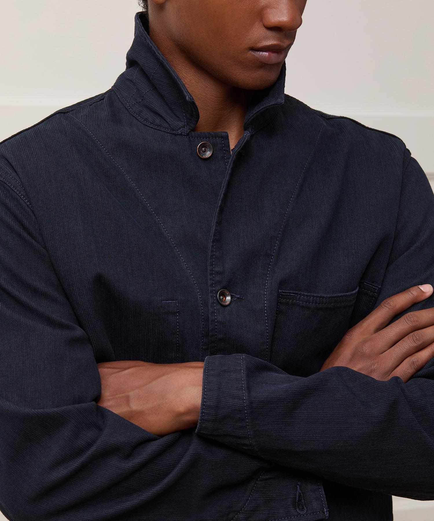 Indigo Stripe Studio Jacket Product Image