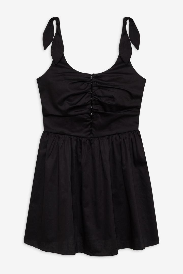 Quinne Mini Dress — Black Product Image