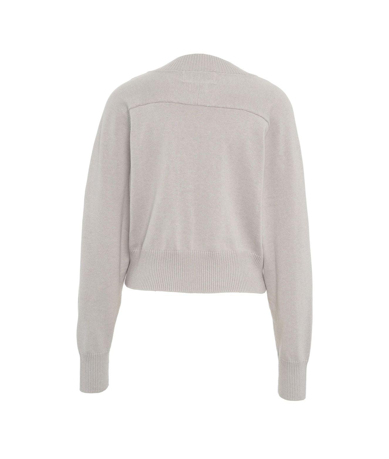 Cropped knit sweater Product Image