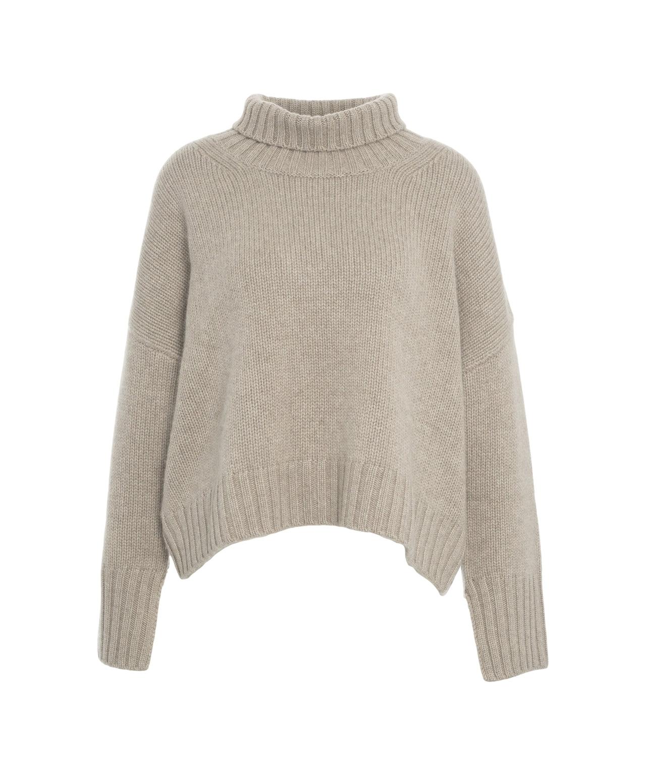 Cashmere turtleneck sweater Product Image