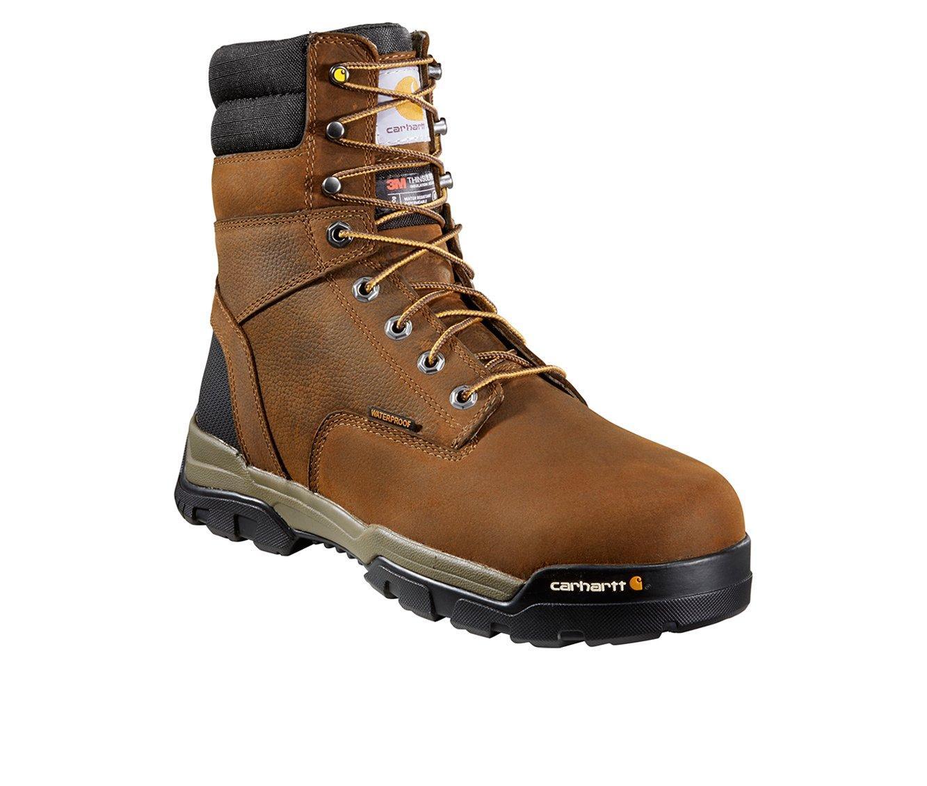 Men's Carhartt CME8047 Waterproof Soft Toe Work Boots Product Image