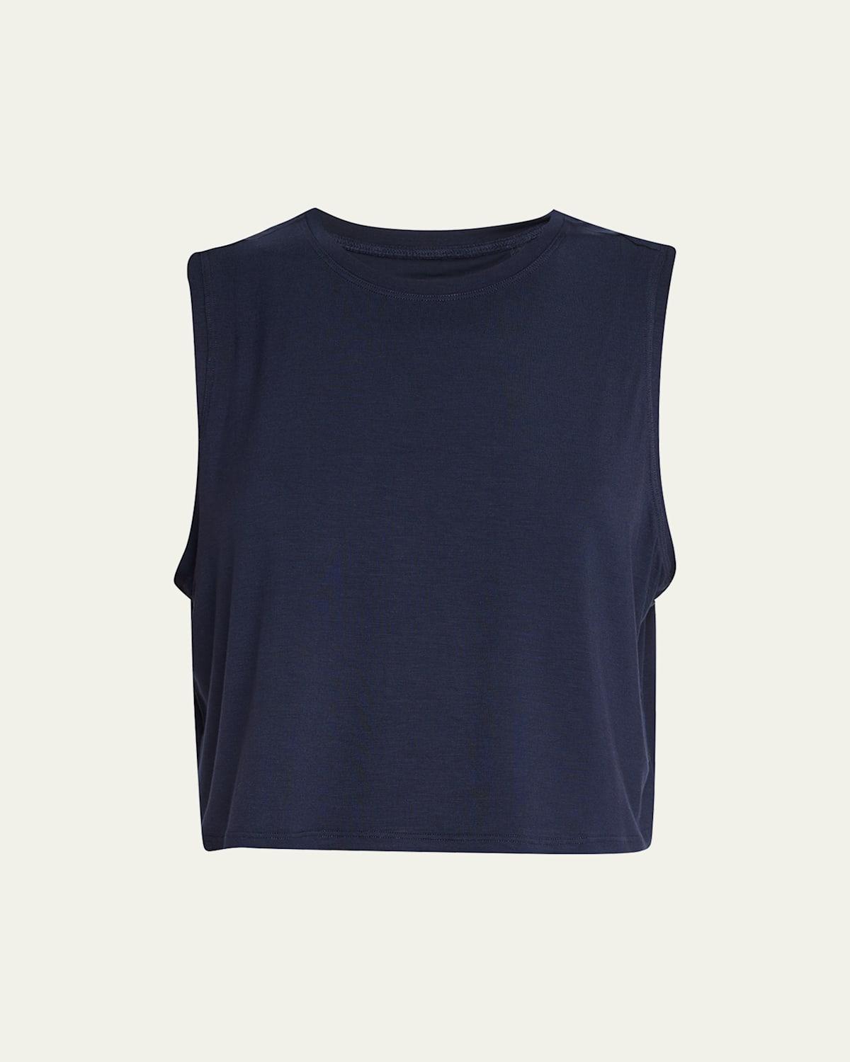 Sienna Cropped Jersey Tank Product Image