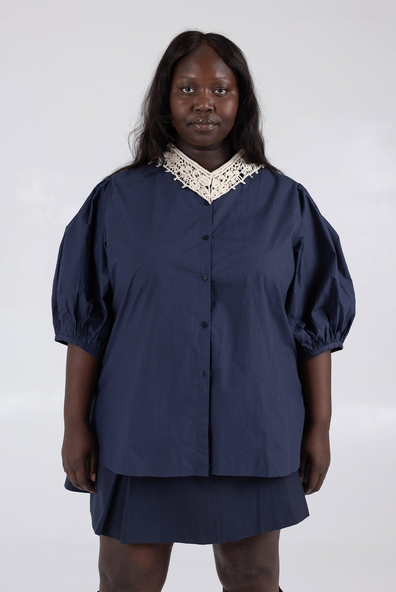 Emma Top - Navy Product Image