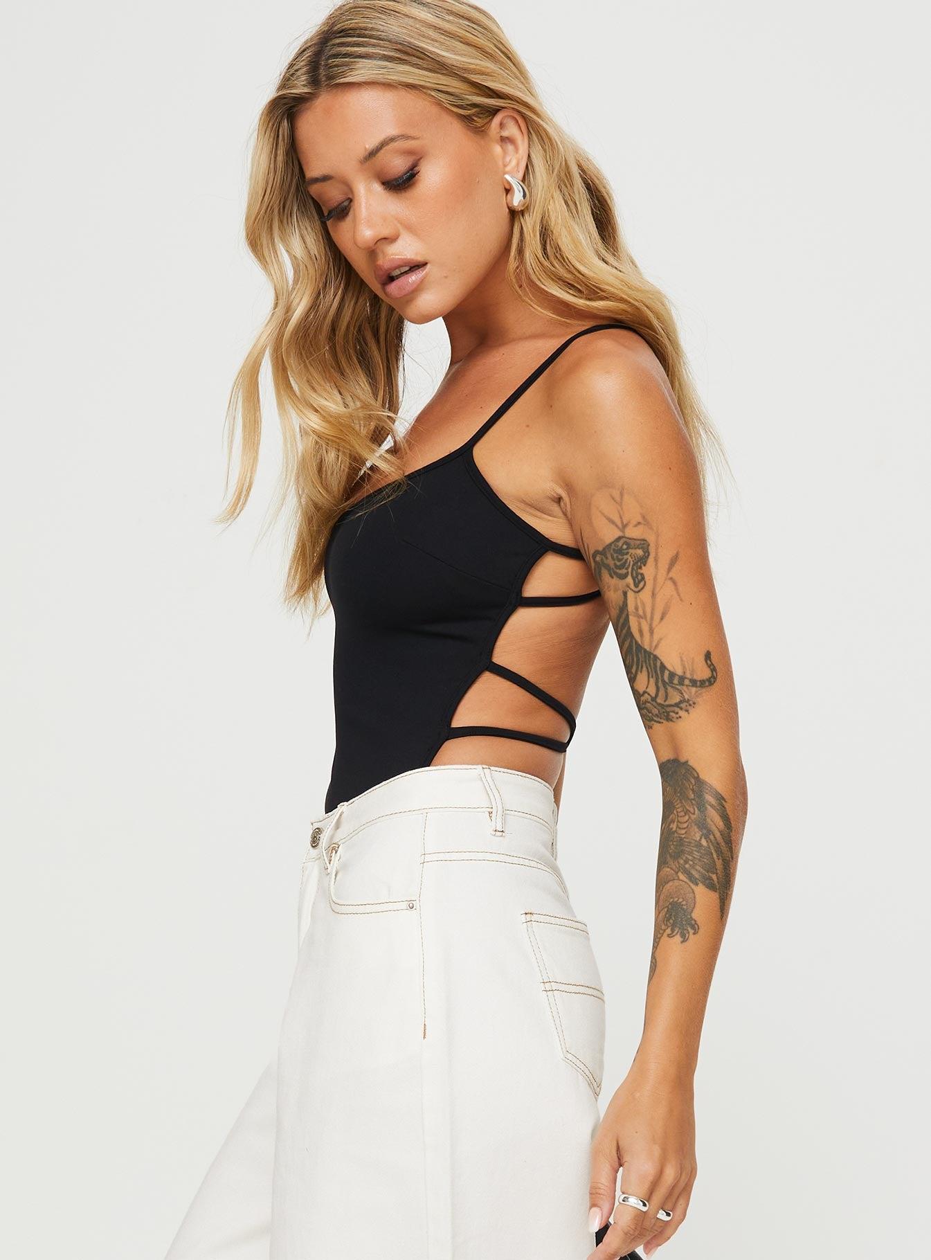 Naylor Wide Leg Jeans Cream Product Image