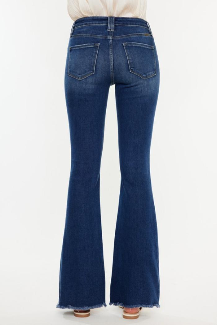 High Rise Boot Cut Jeans Product Image