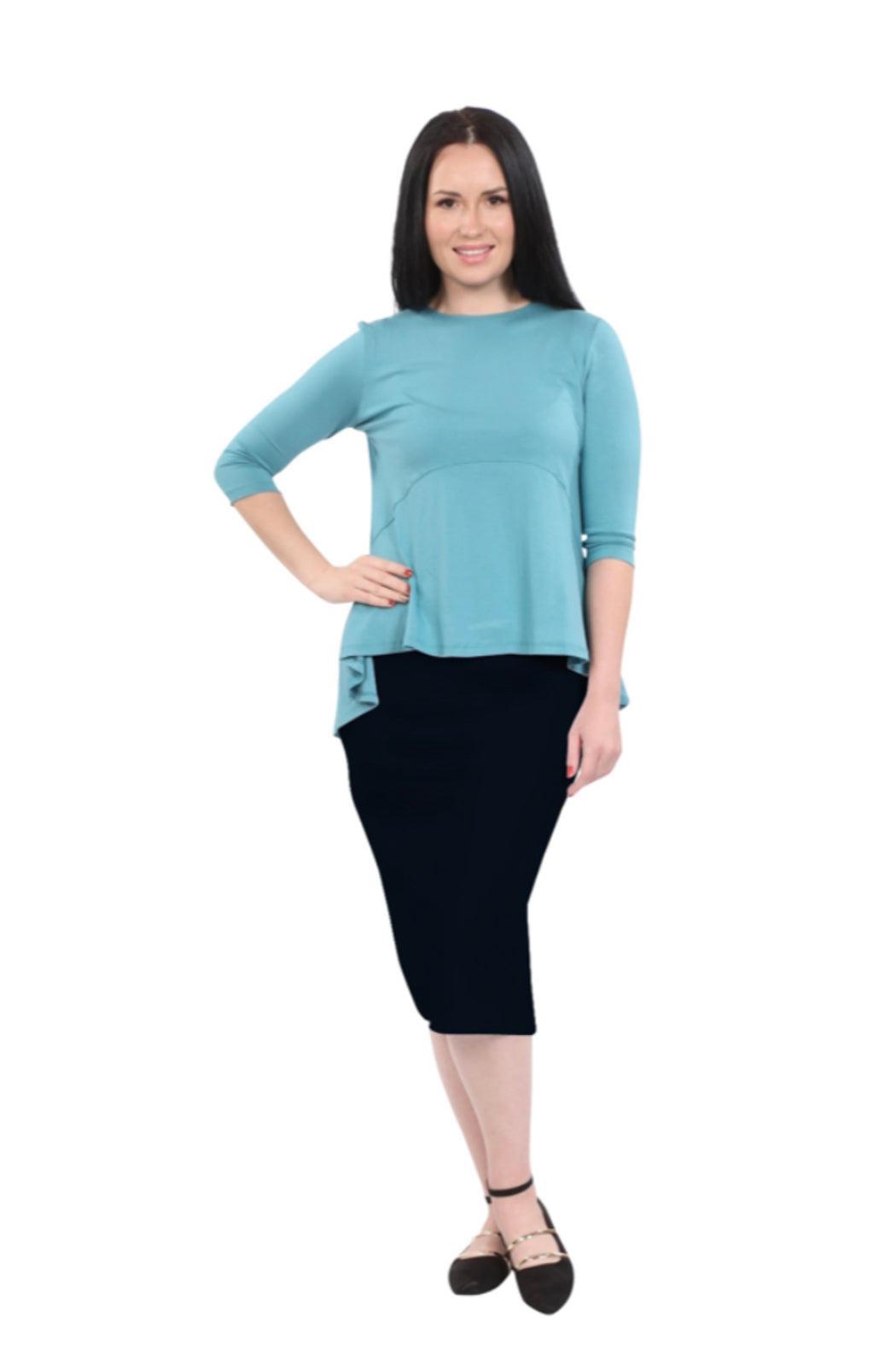 MID-CALF PENCIL SKIRT TAPERED Product Image