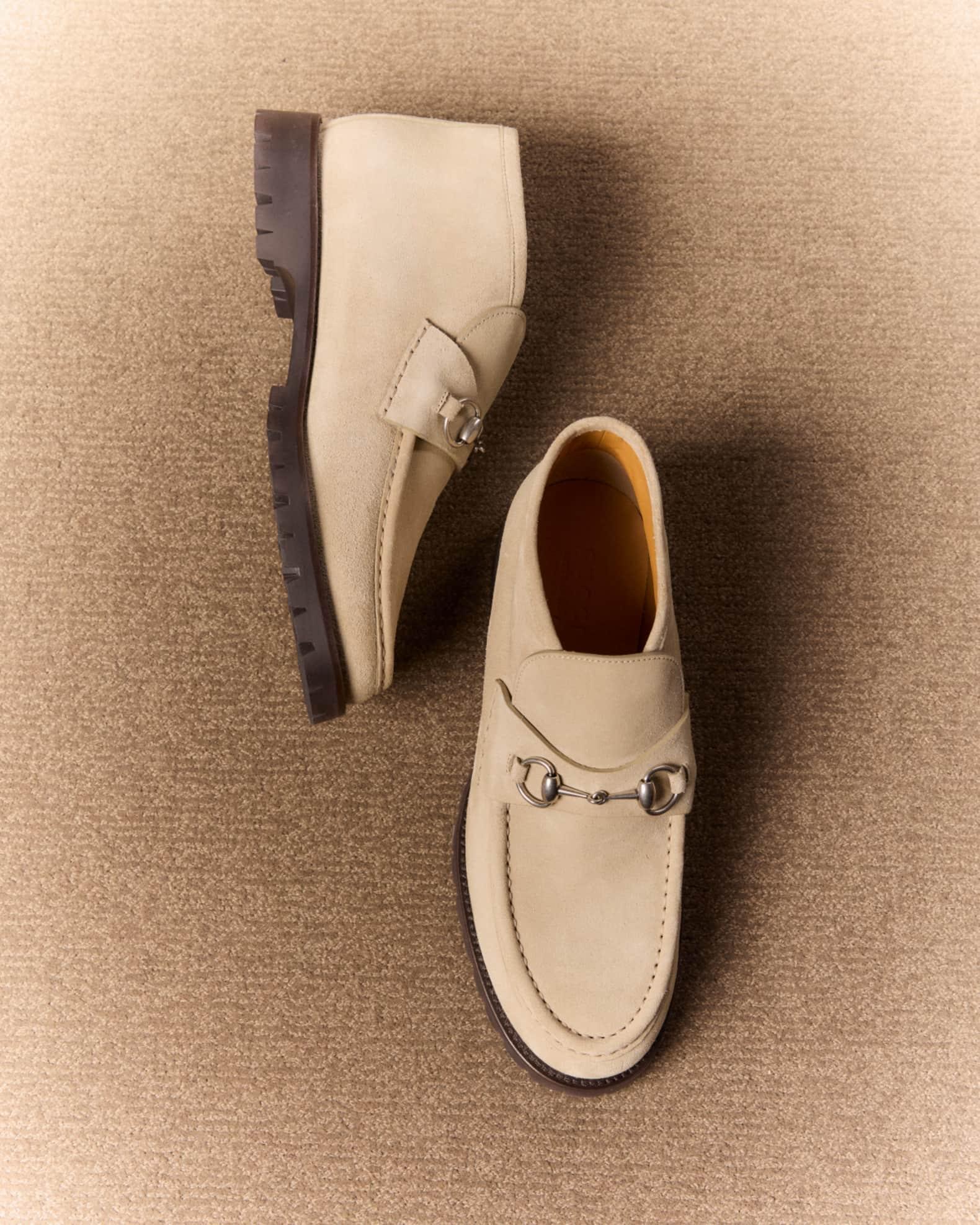 Men's Sylke Suede Bit Lug-Sole Chukka Boots Product Image