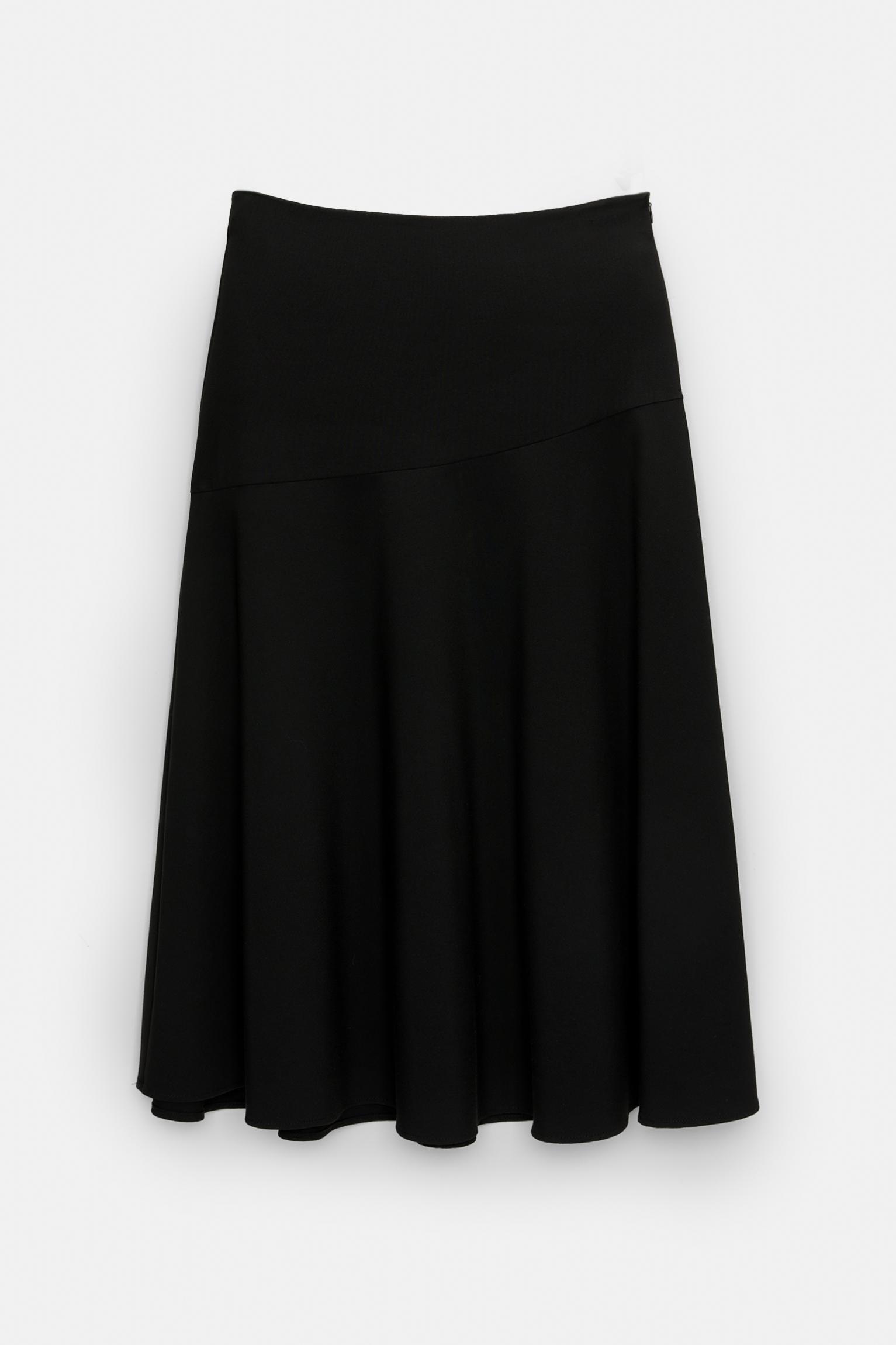 Flared midi skirt Product Image