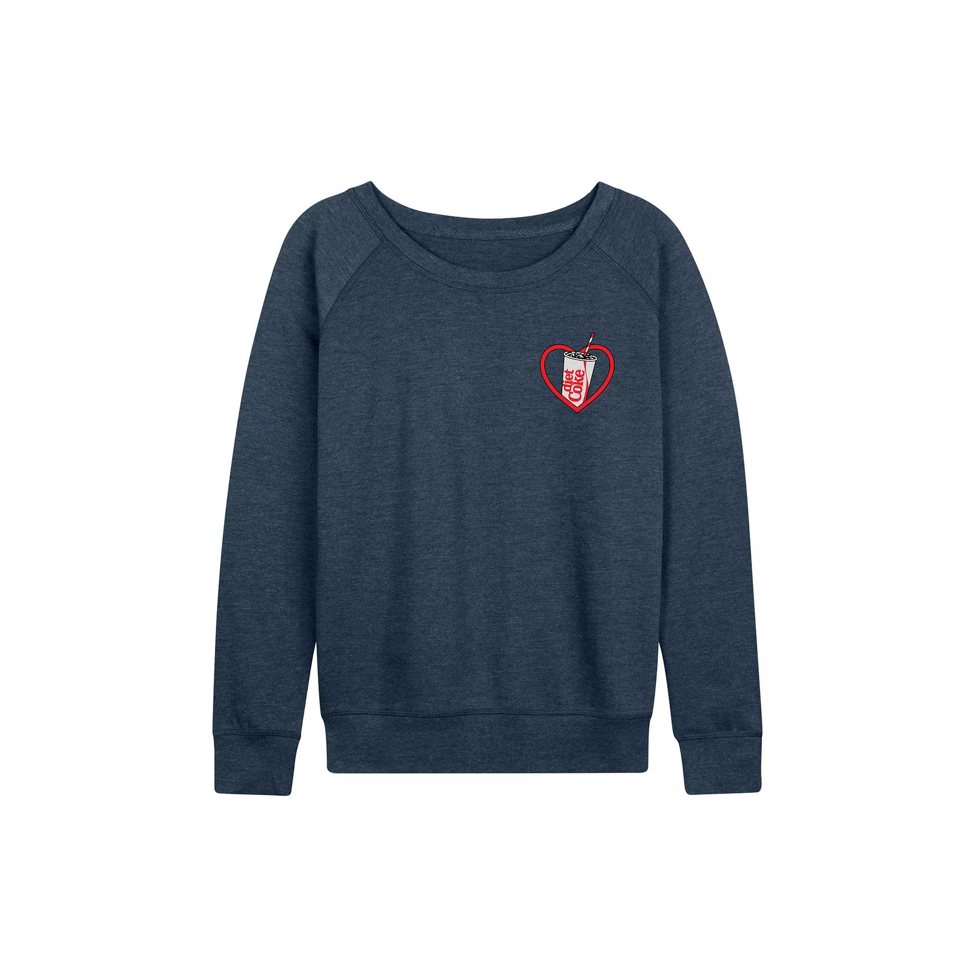 Women's Witch Cat With Pumpkin Halloween French Terry Long Sleeve Tee,  Product Image