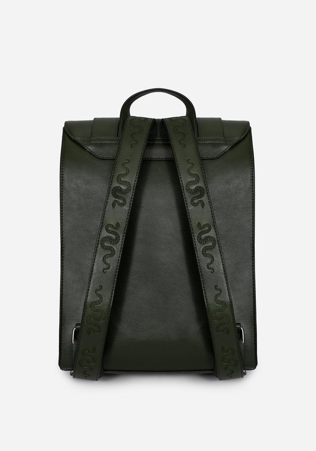 Mamba Snake Buckle Satchel Bag Product Image