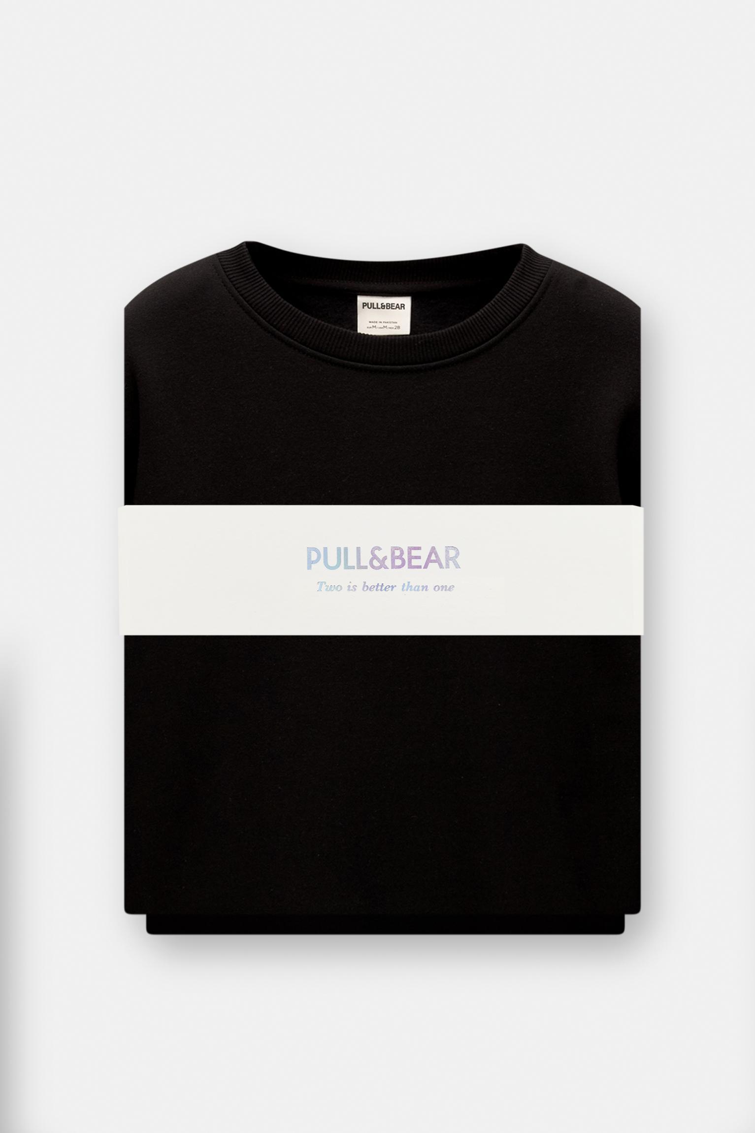 Sweatsuit set with sweatshirt and sweatpants Product Image