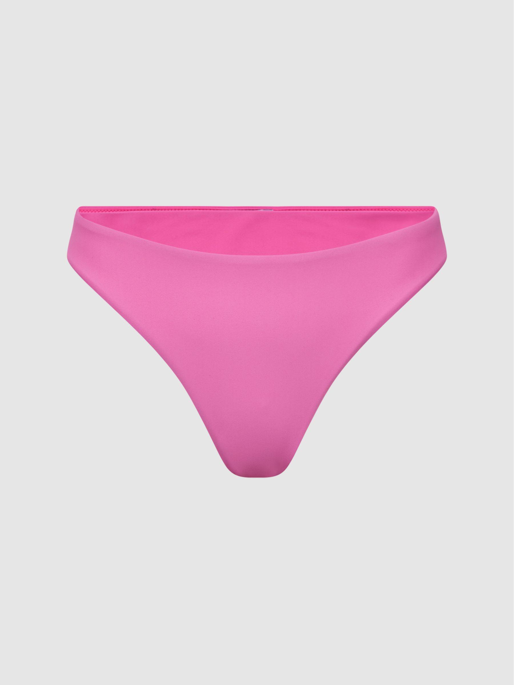 Carina Pink High Cut Bikini Bottoms Product Image