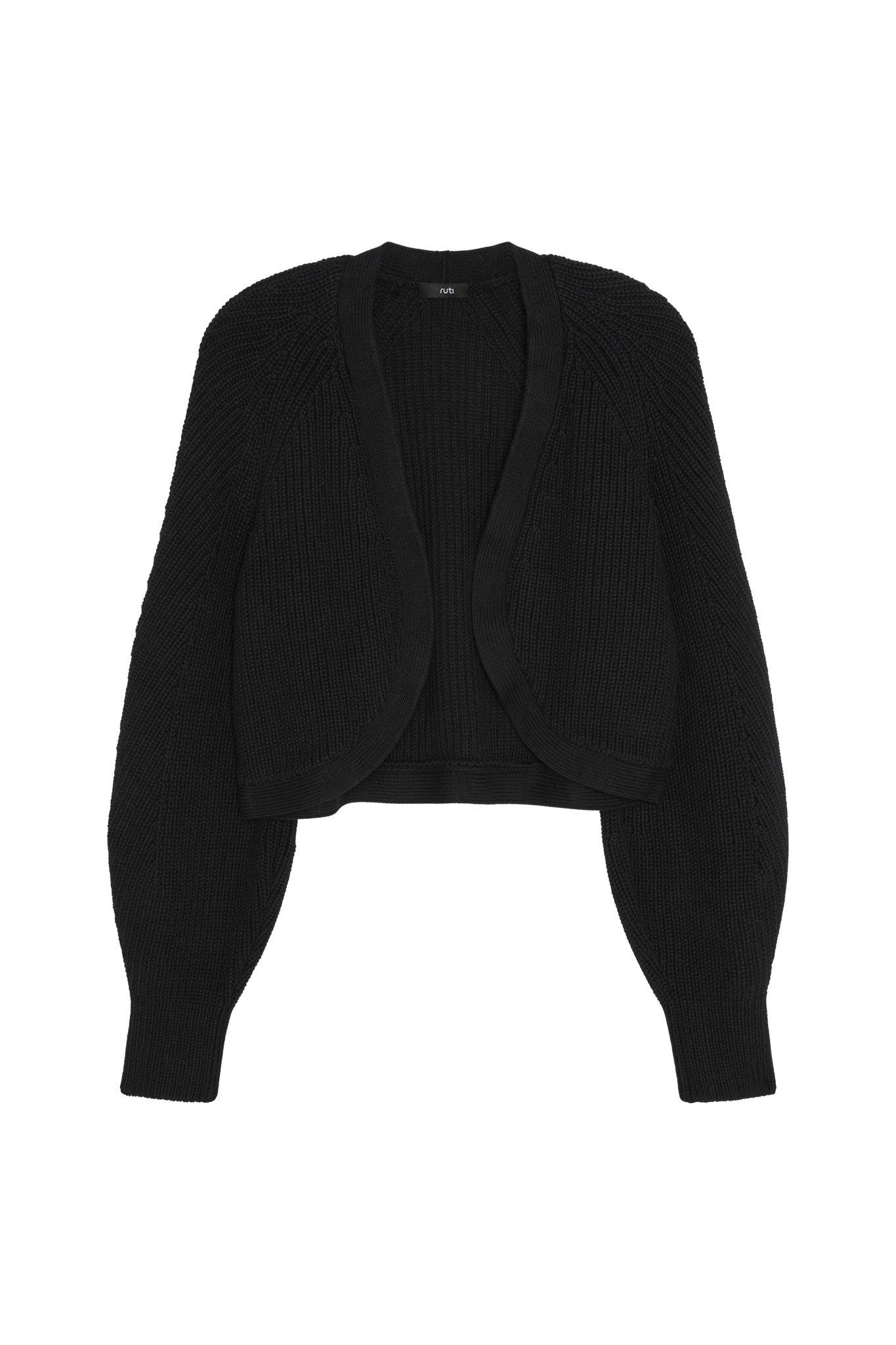 Cropped Bell Sleeve Cardigan Product Image