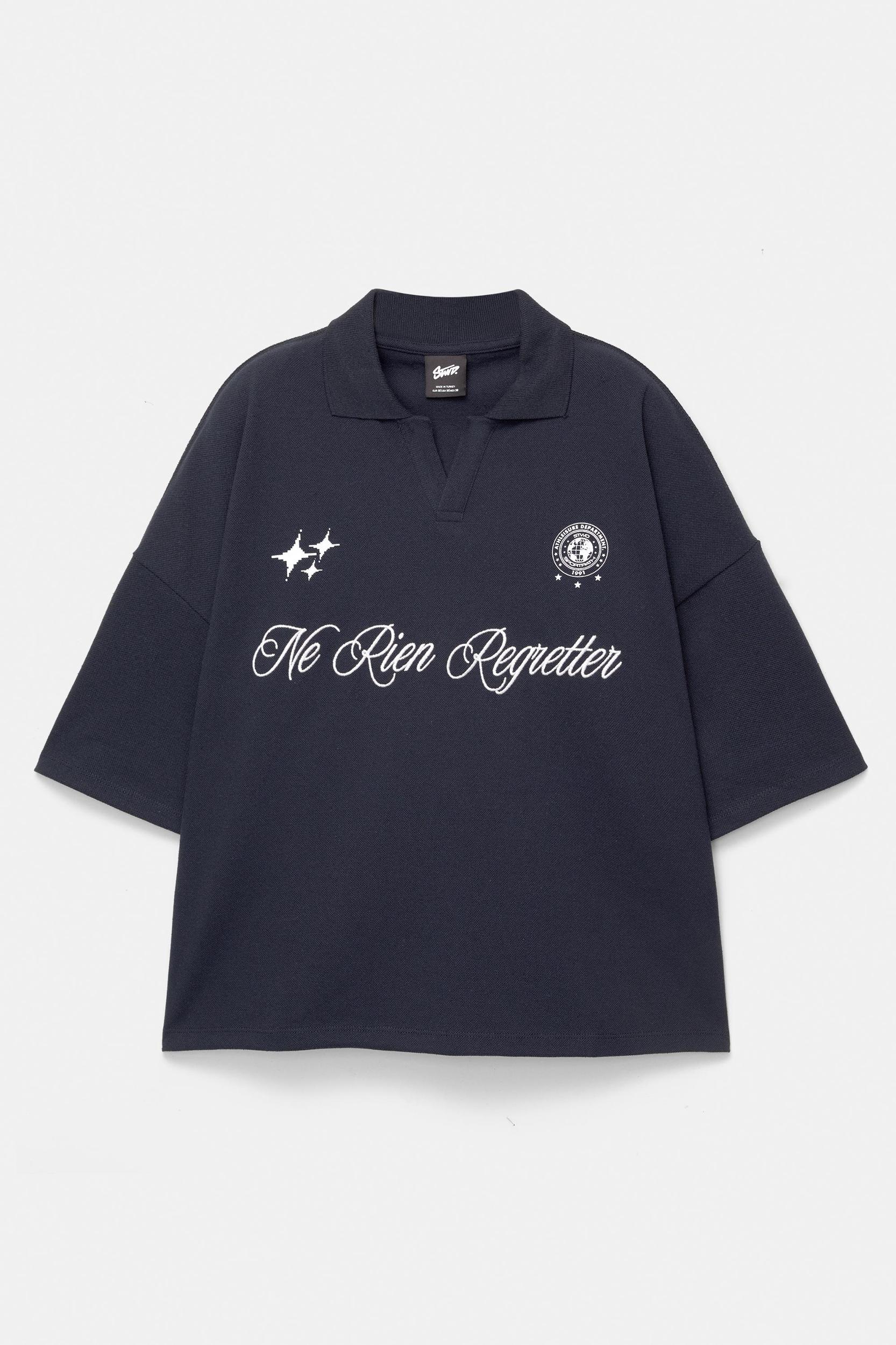 STWD polo shirt with stars Product Image