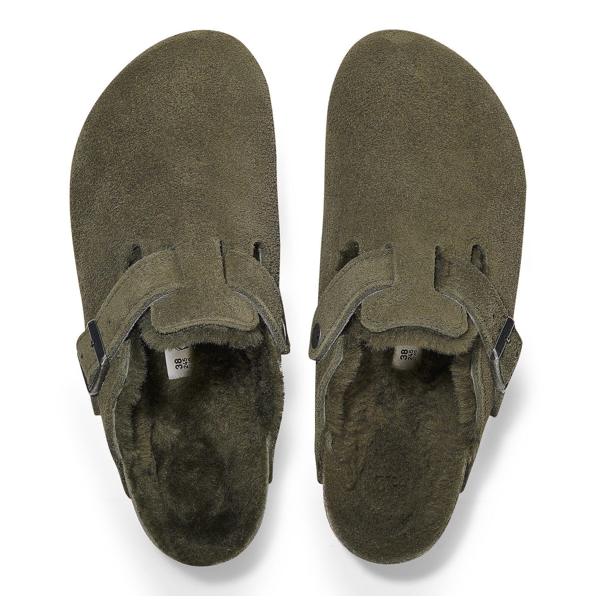 Boston Shearling Suede Leather Product Image