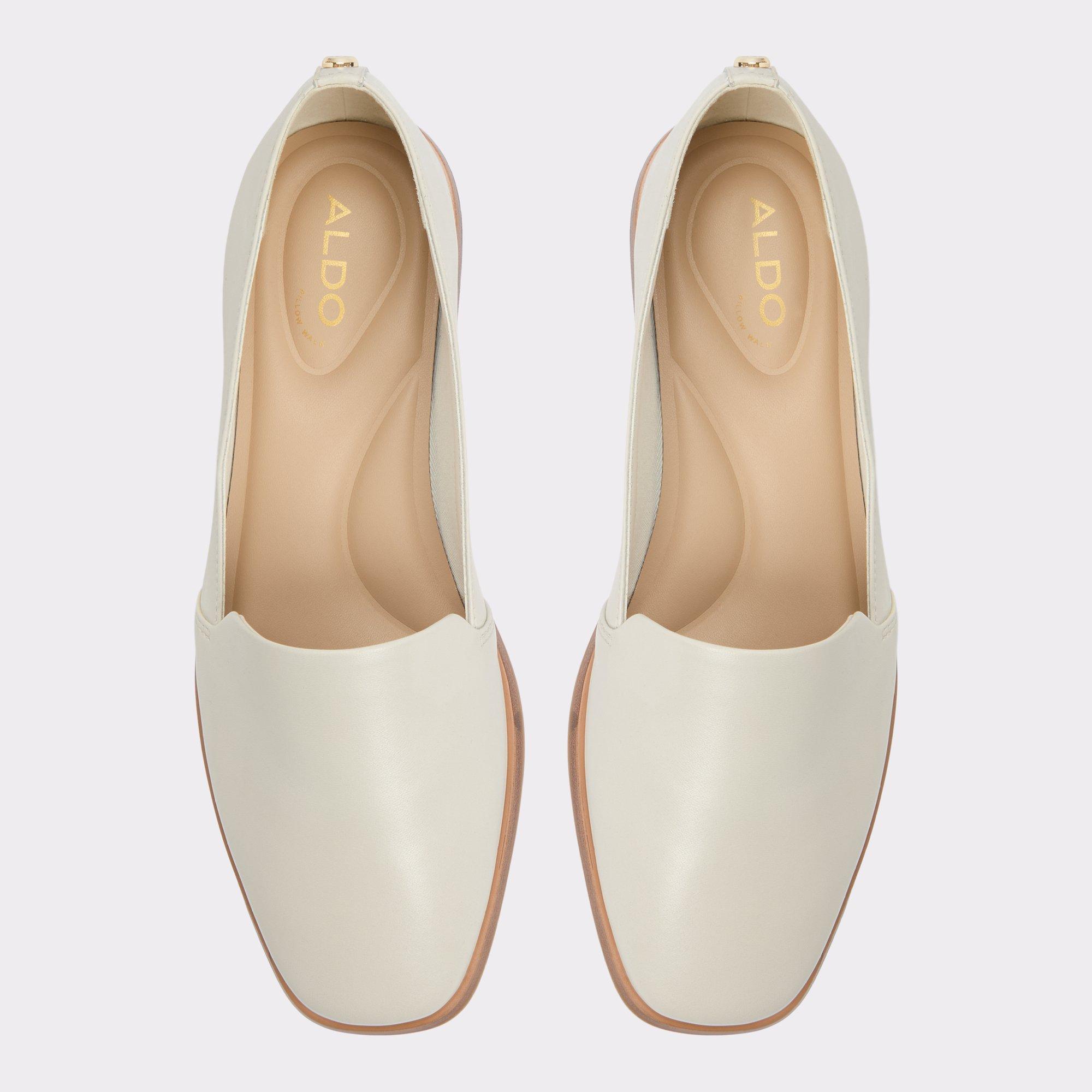 Caraelia White/Bone Women's Loafers & Oxfords | ALDO US Product Image