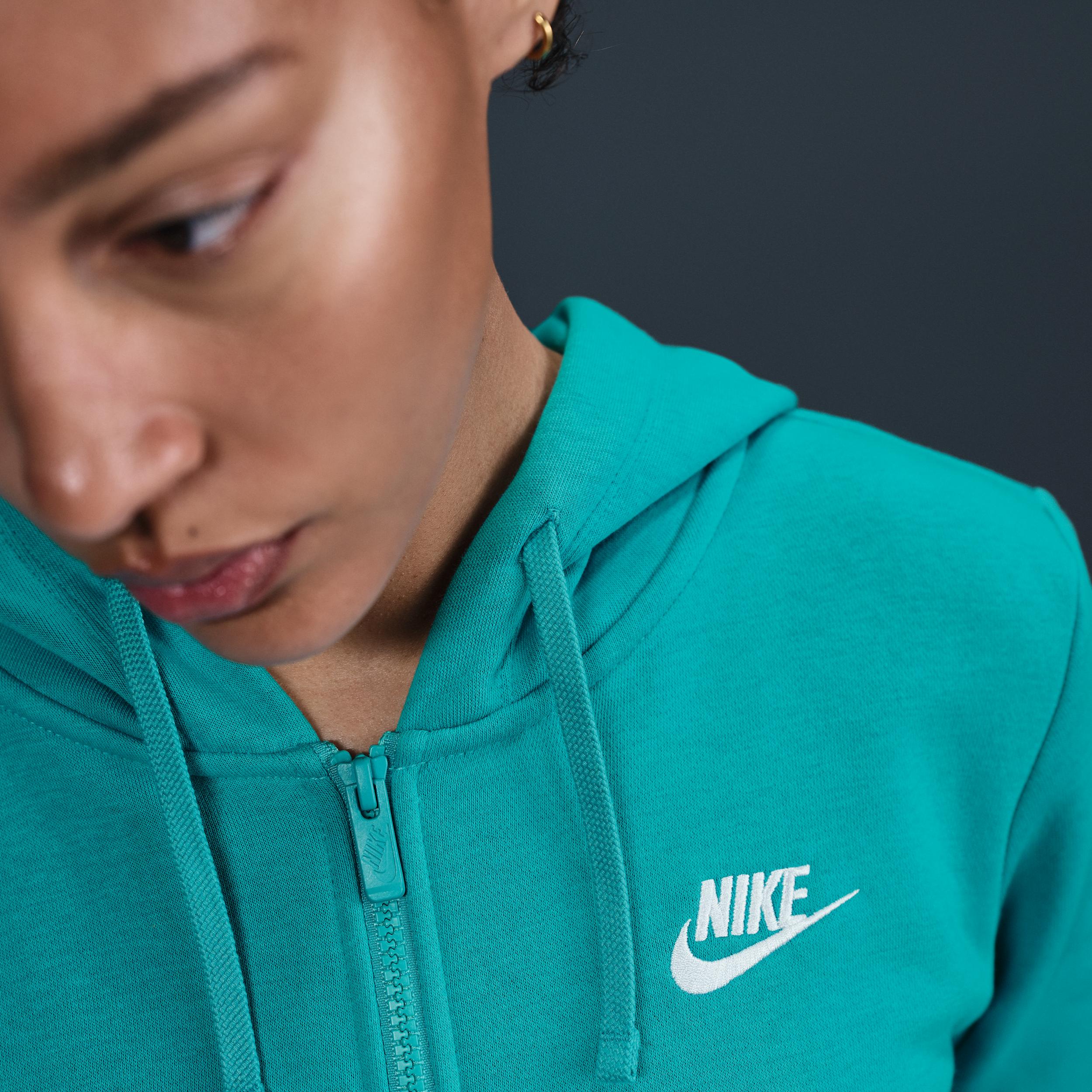 Women's Nike Sportswear Club Fleece Full-Zip Hoodie Product Image