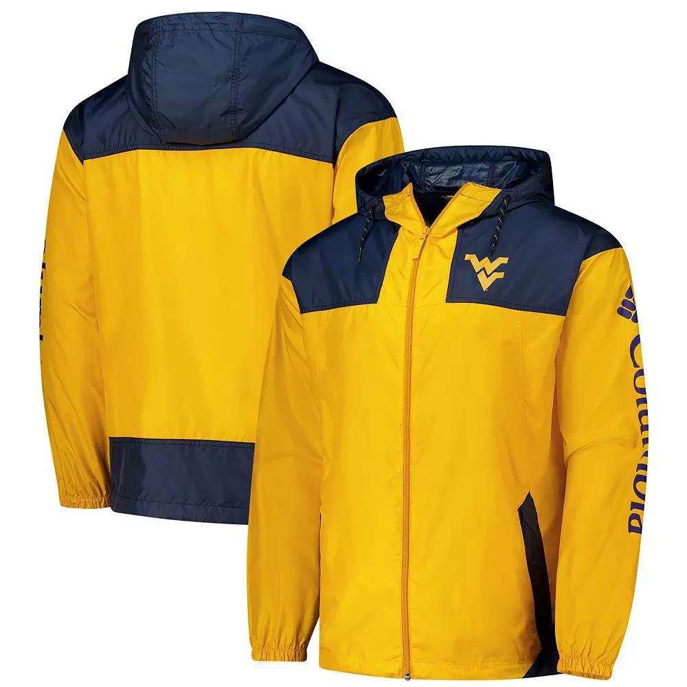 Columbia Men's Collegiate Flash Challenger II Windbreaker - West Virginia- Product Image