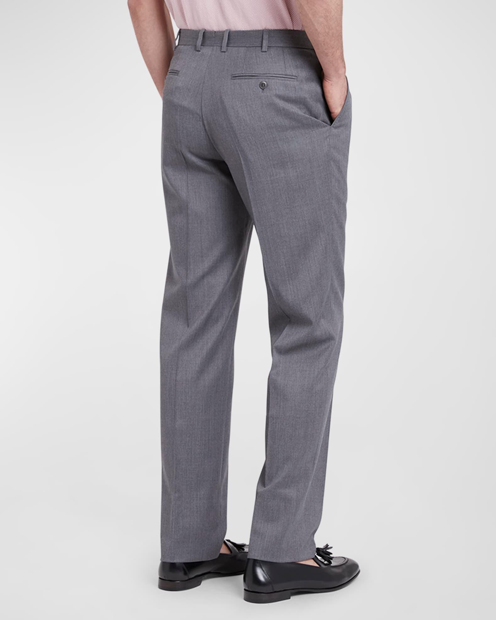 Men's Wool Twill Trousers Product Image