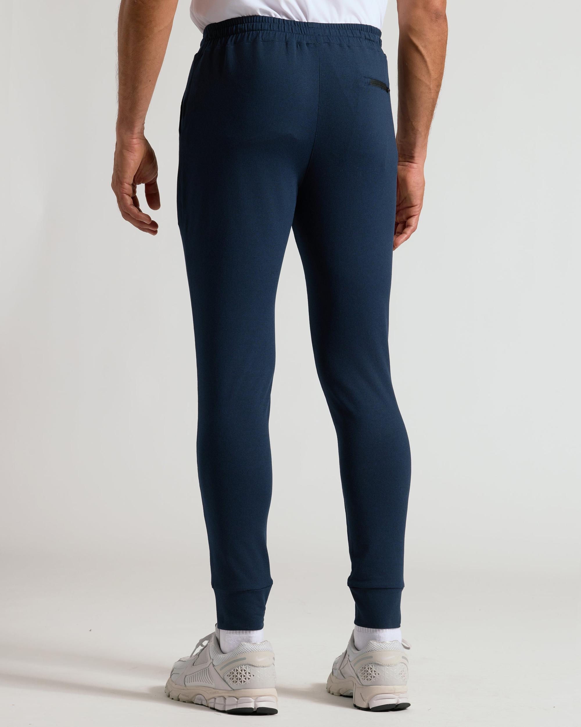Dark Heather Navy Active Joggers Product Image