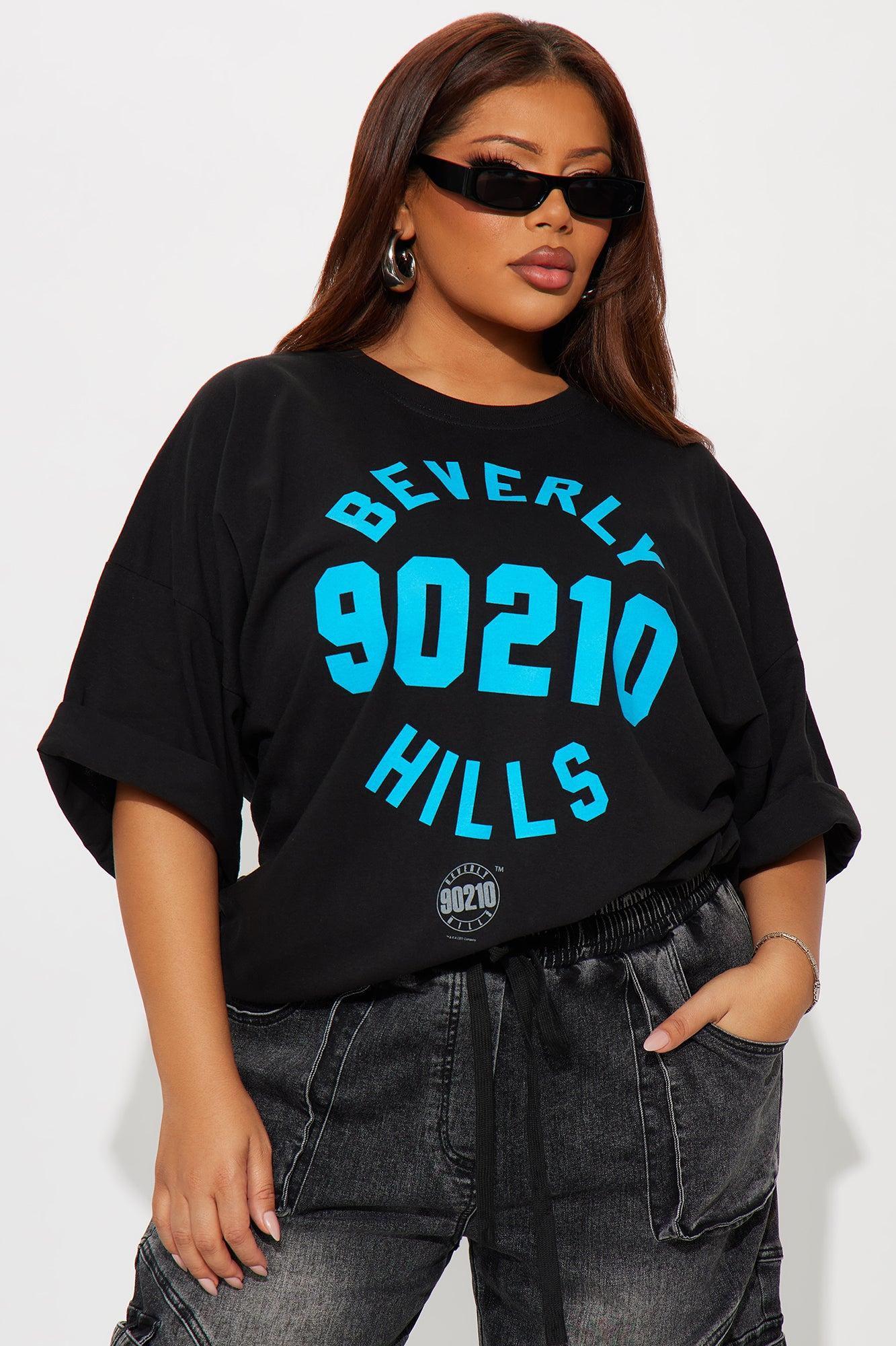 Beverly Hills 90210 Logo Tee - Black Female Product Image