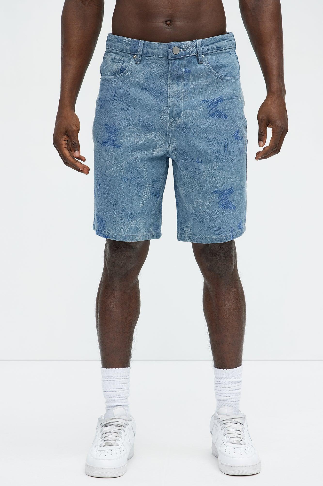 Dax Relaxed Denim Shorts - Light Wash Product Image