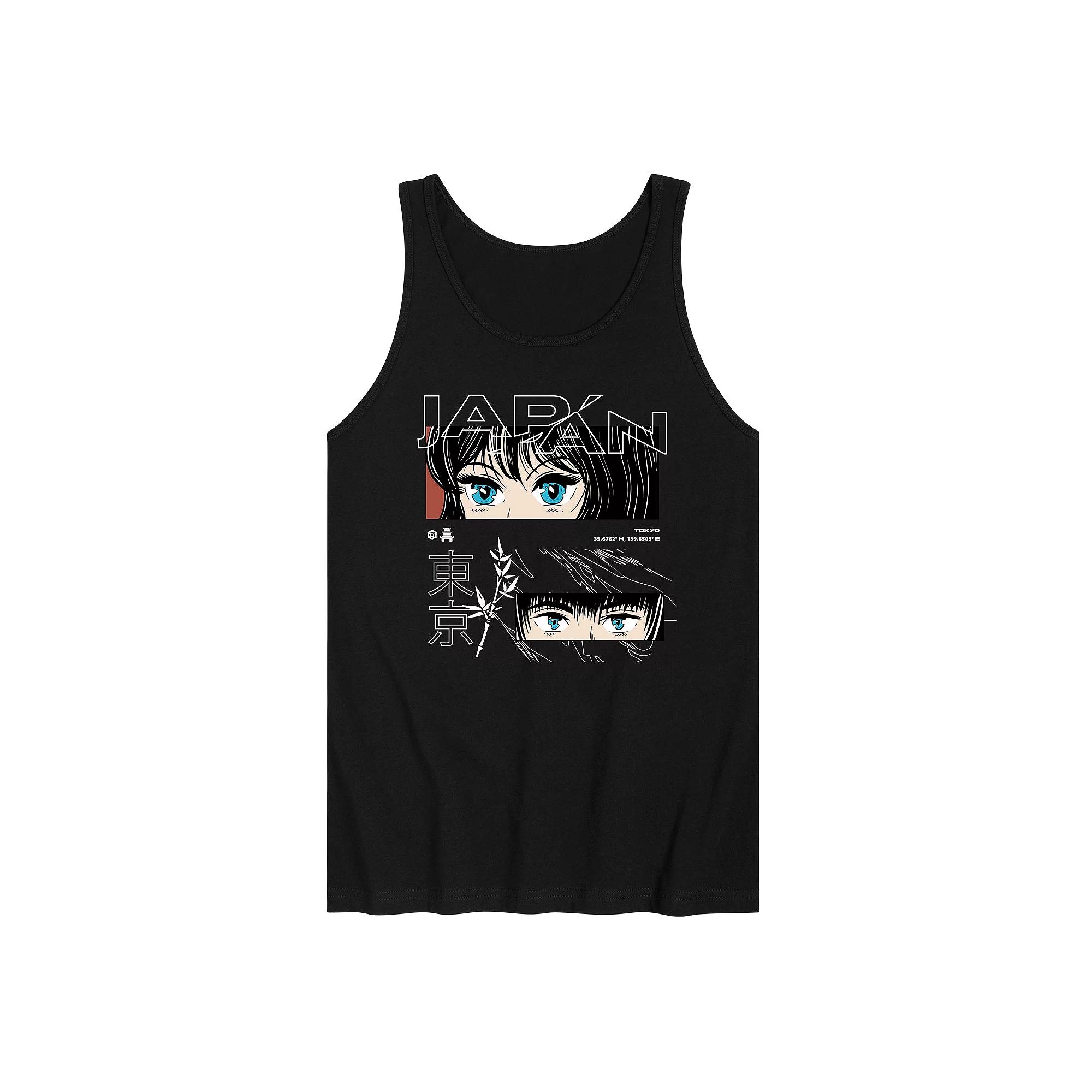 Men's Anime Mortal Love Tank Top,  Product Image