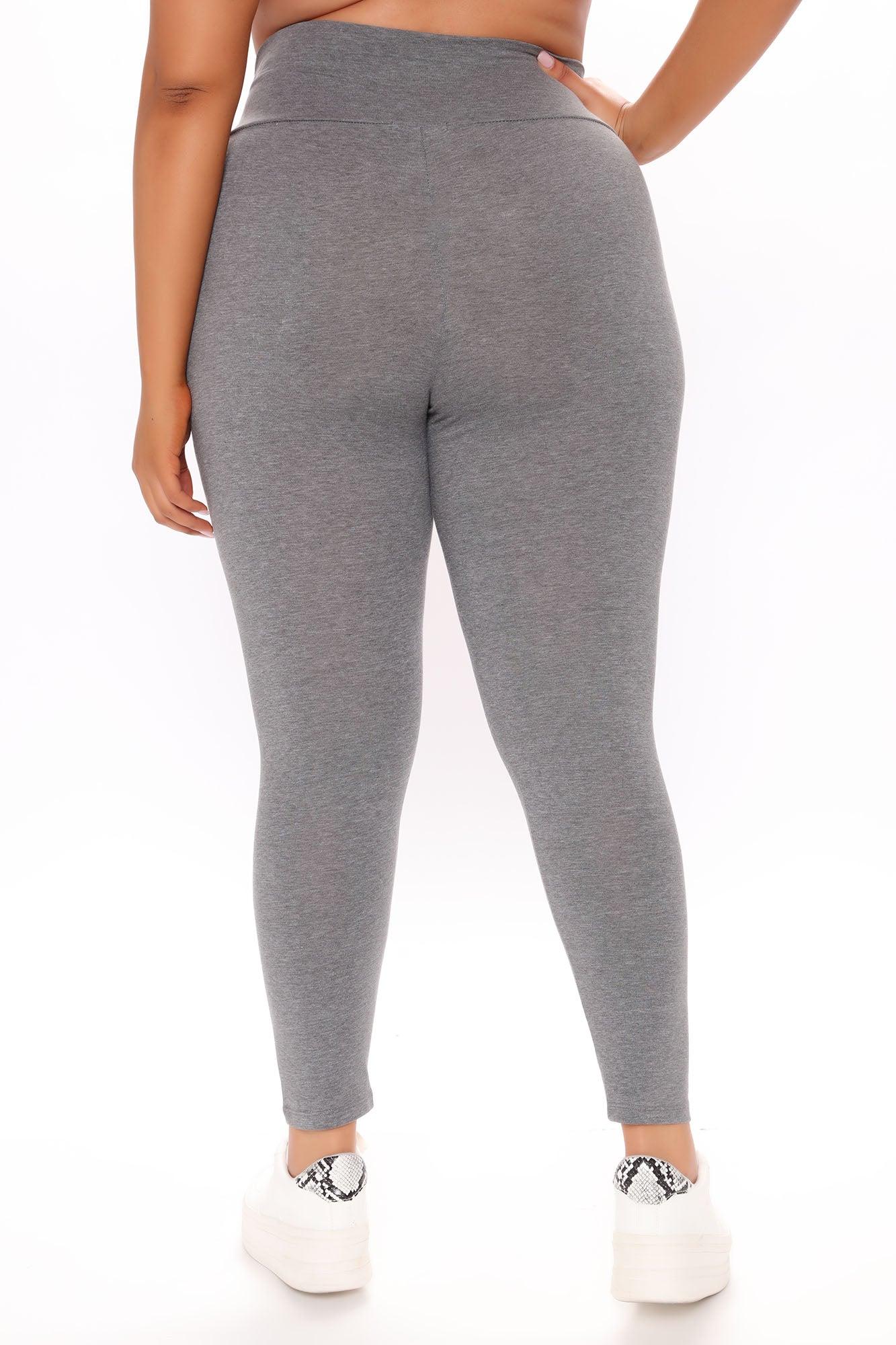 Brooke Leggings - Heather Grey Product Image