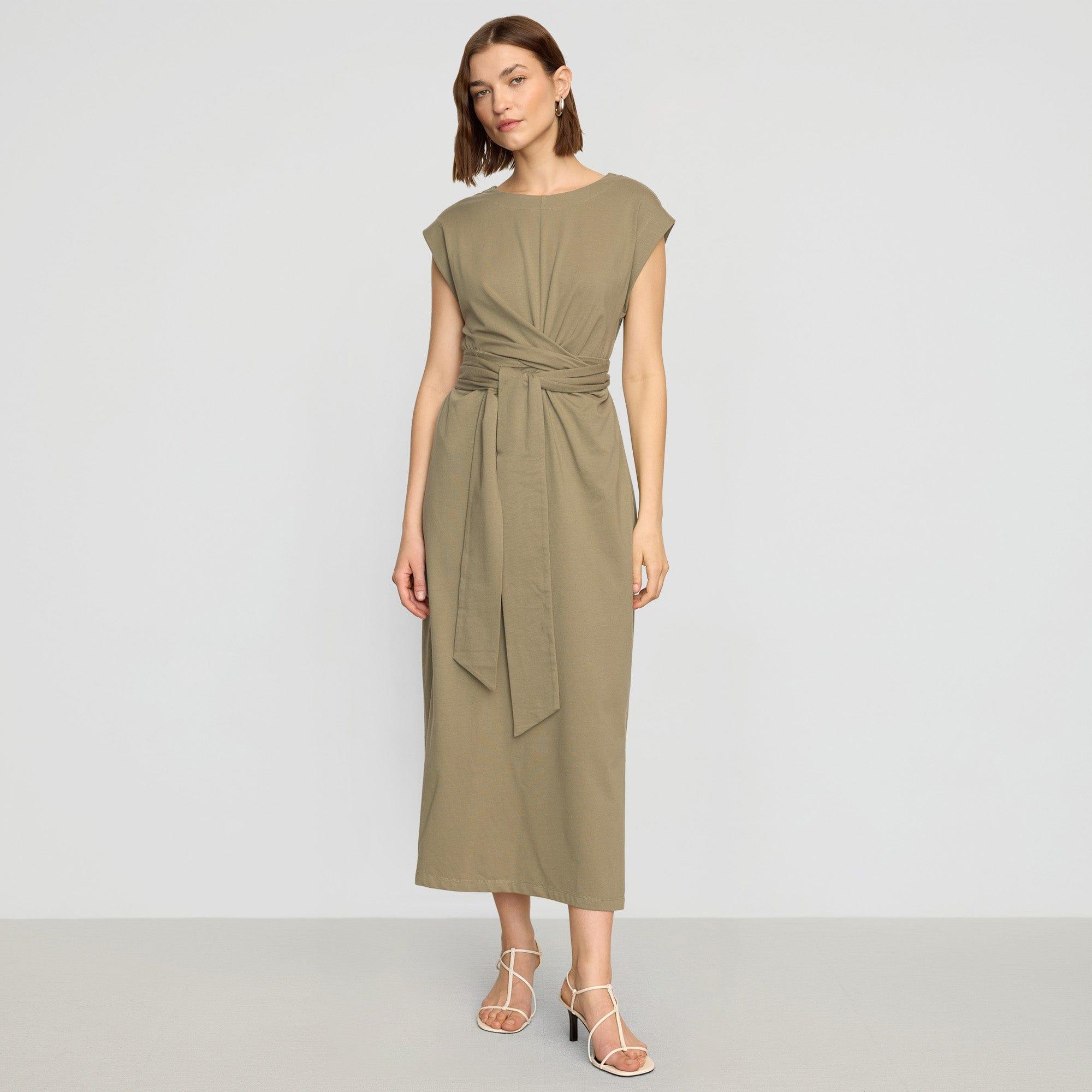 Fei Tie-Front Organic Cotton Dress Product Image