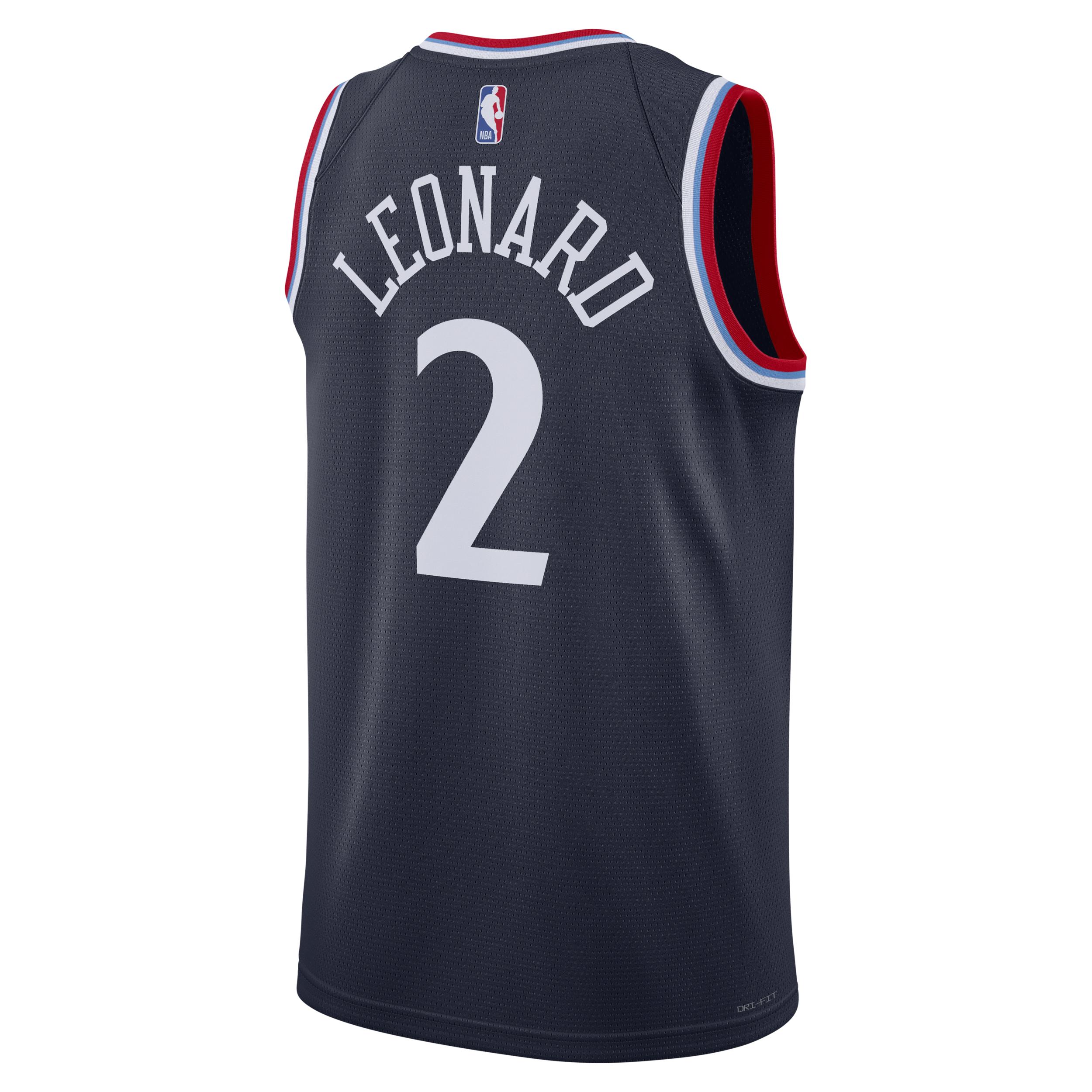 Kawhi Leonard LA Clippers Swingman Icon Edition Nike Mens Dri-FIT NBA Jersey | FQ4702-419 Product Image