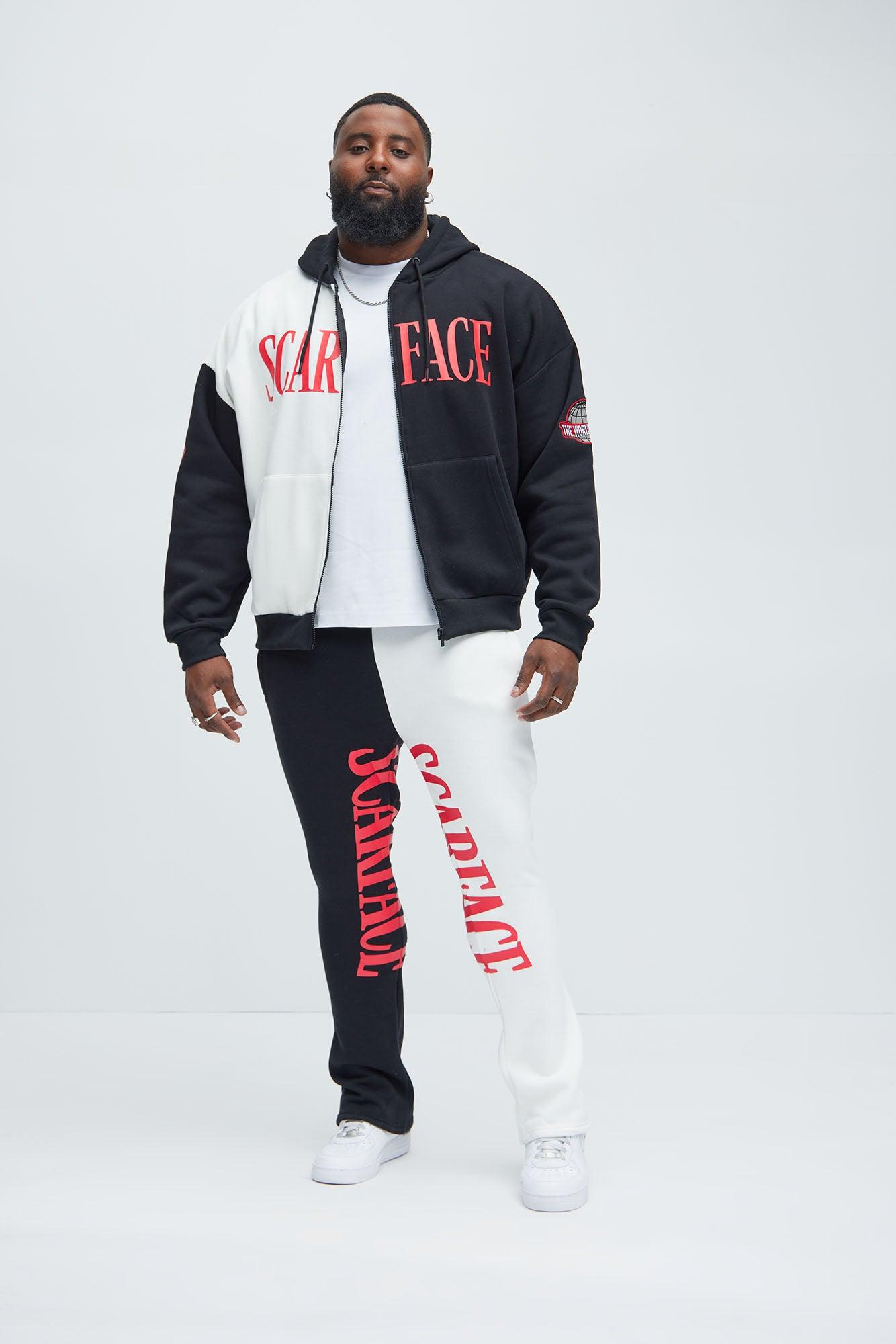 Scarface Say Hello Hoodie - White/Black Product Image