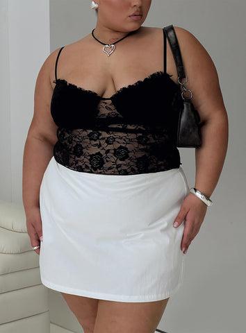 Kerr Lace Top Black Curve Product Image