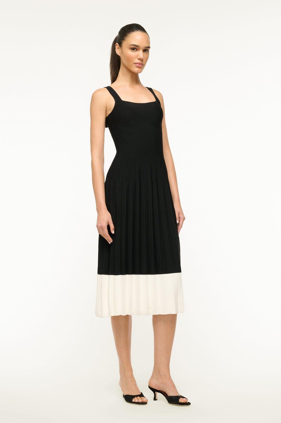 ELLISON DRESS | BLACK IVORY Product Image