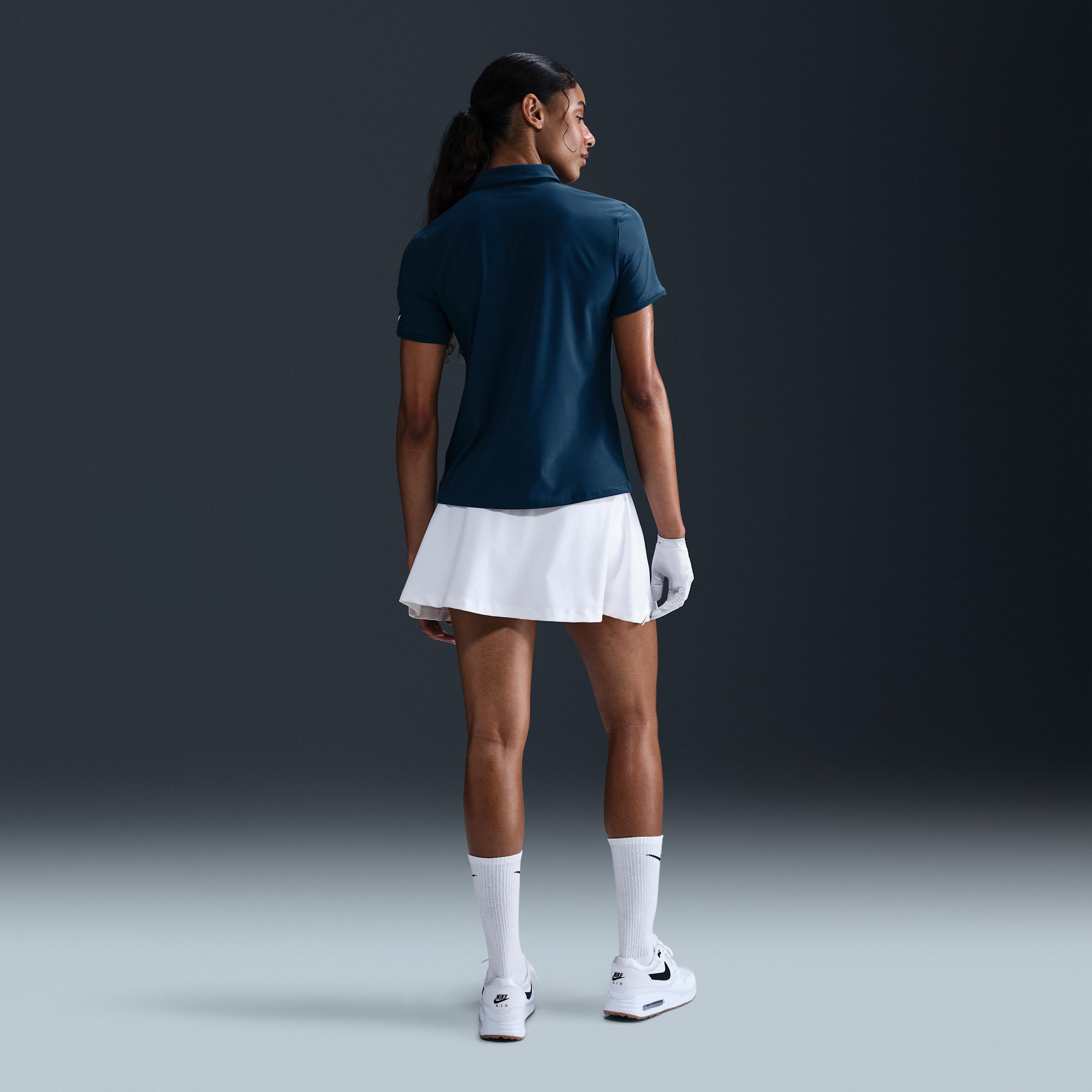 Nike Womens Victory Dri-FIT Short-Sleeve Golf Polo | FQ1574-100 Product Image