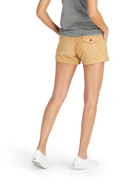 Women's Classic Corduroy Shorts - Light Blue Product Image