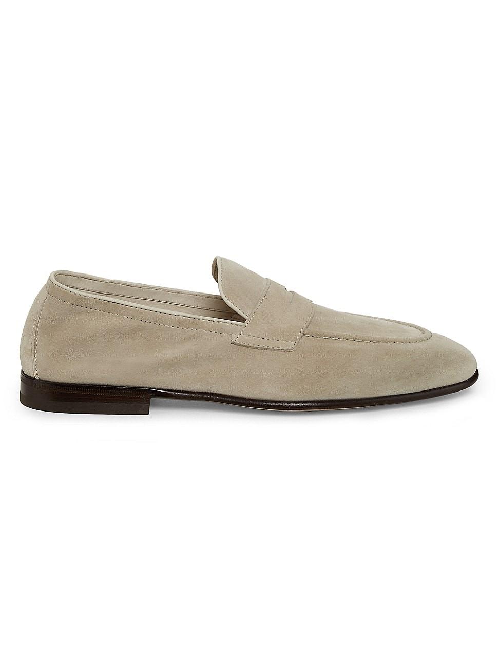 Mens Suede Loafers Product Image