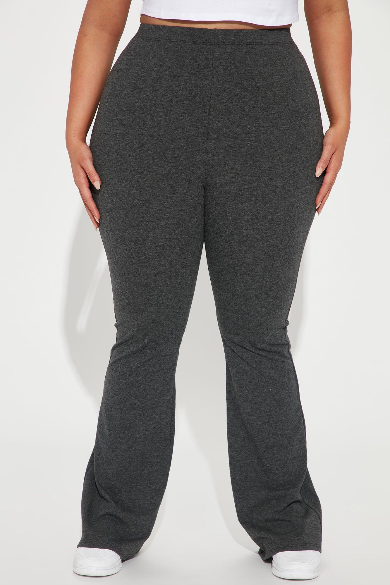 Adriana Flare Pant - Charcoal Product Image