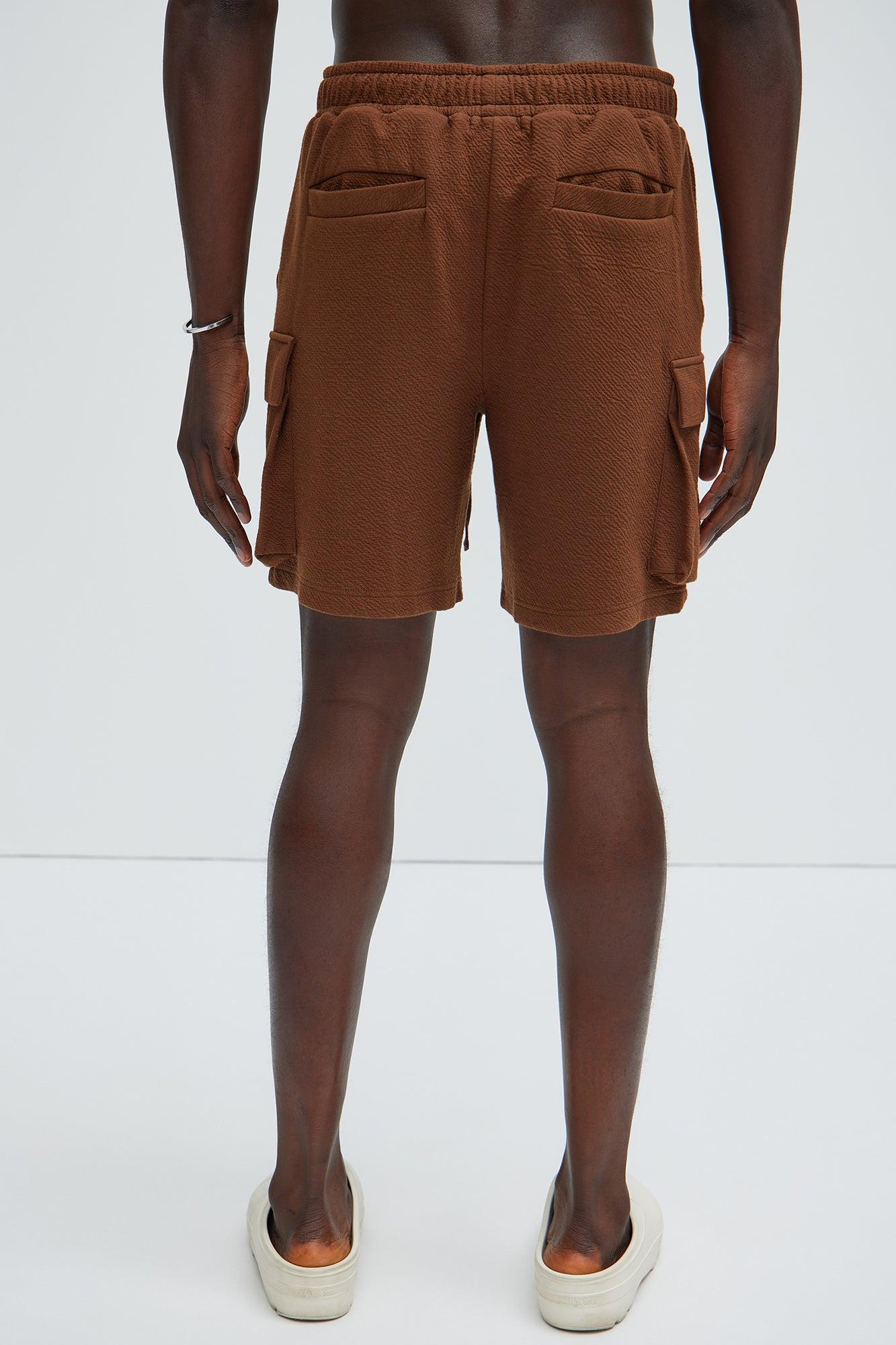Lewis Relaxed Shorts - Brown Product Image