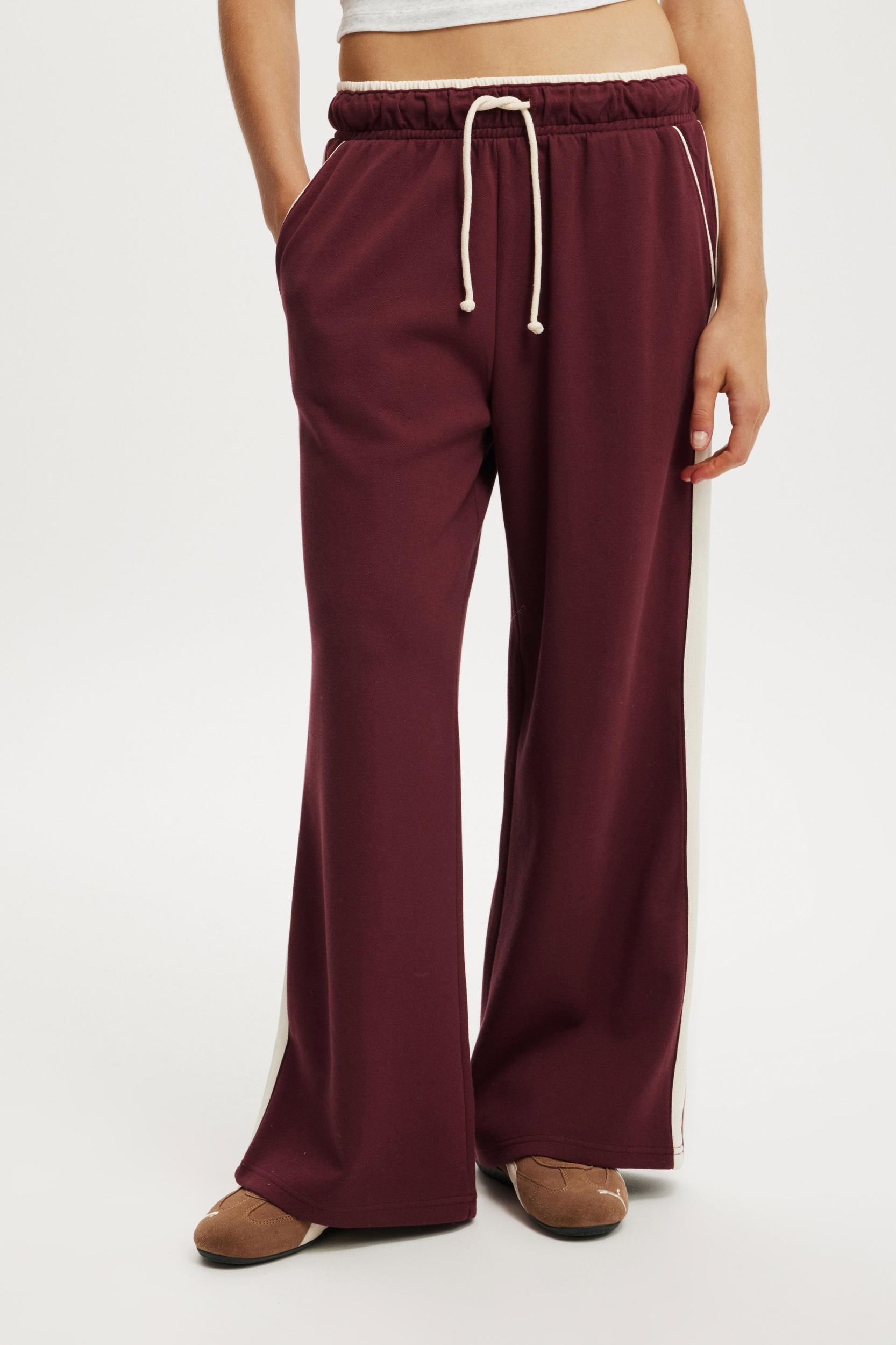 Cotton On Women - Contrast Wide Leg Sweatpant Product Image